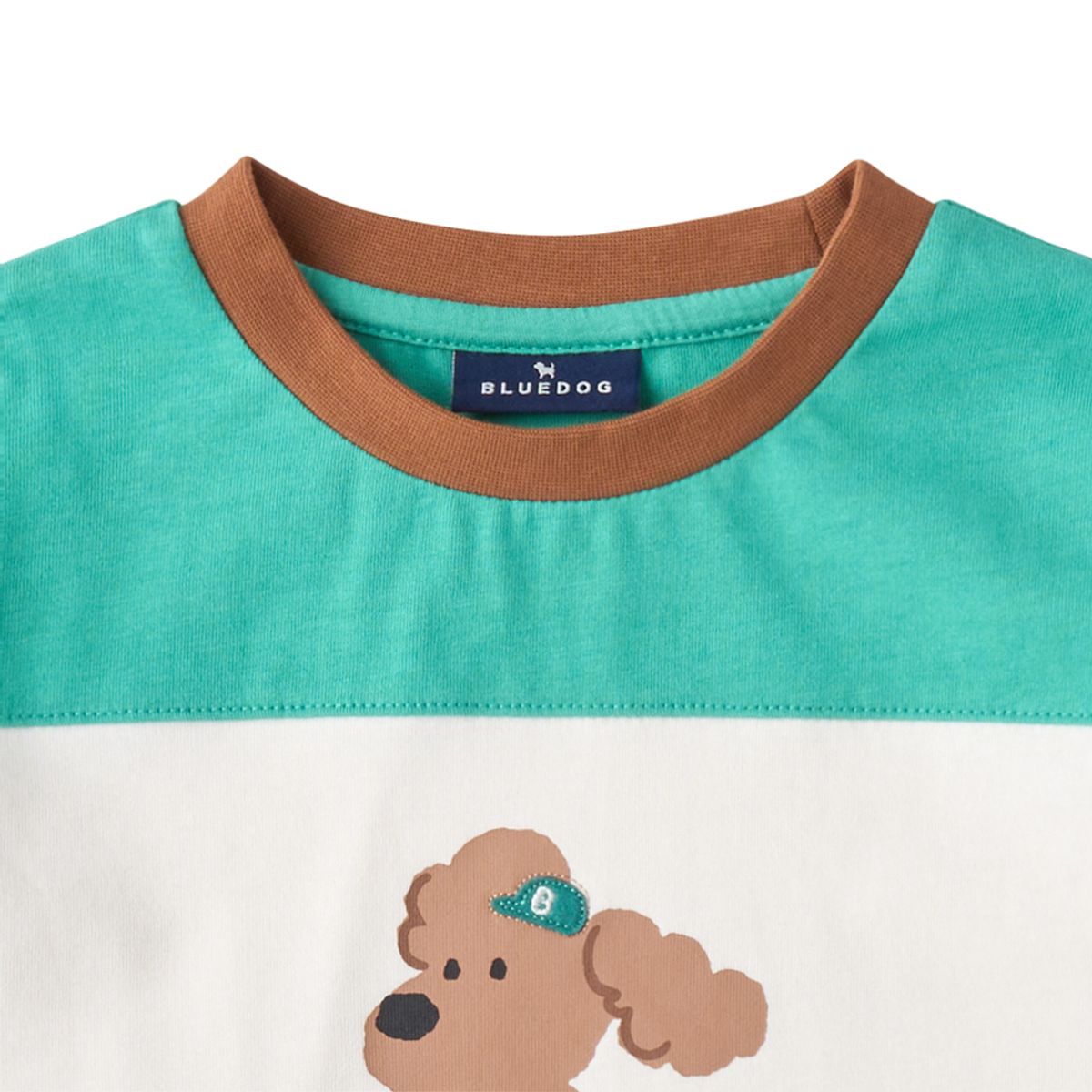블루독(BLUEDOG) 도기5부컬러블럭티셔츠 (26A15-331-01)