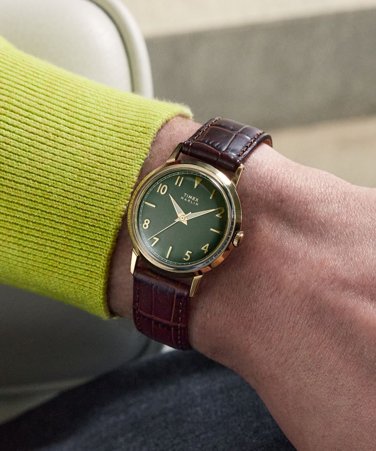 타이맥스(TIMEX) 멀린 쿼츠 60년대 스타일 레트로시계 34mm