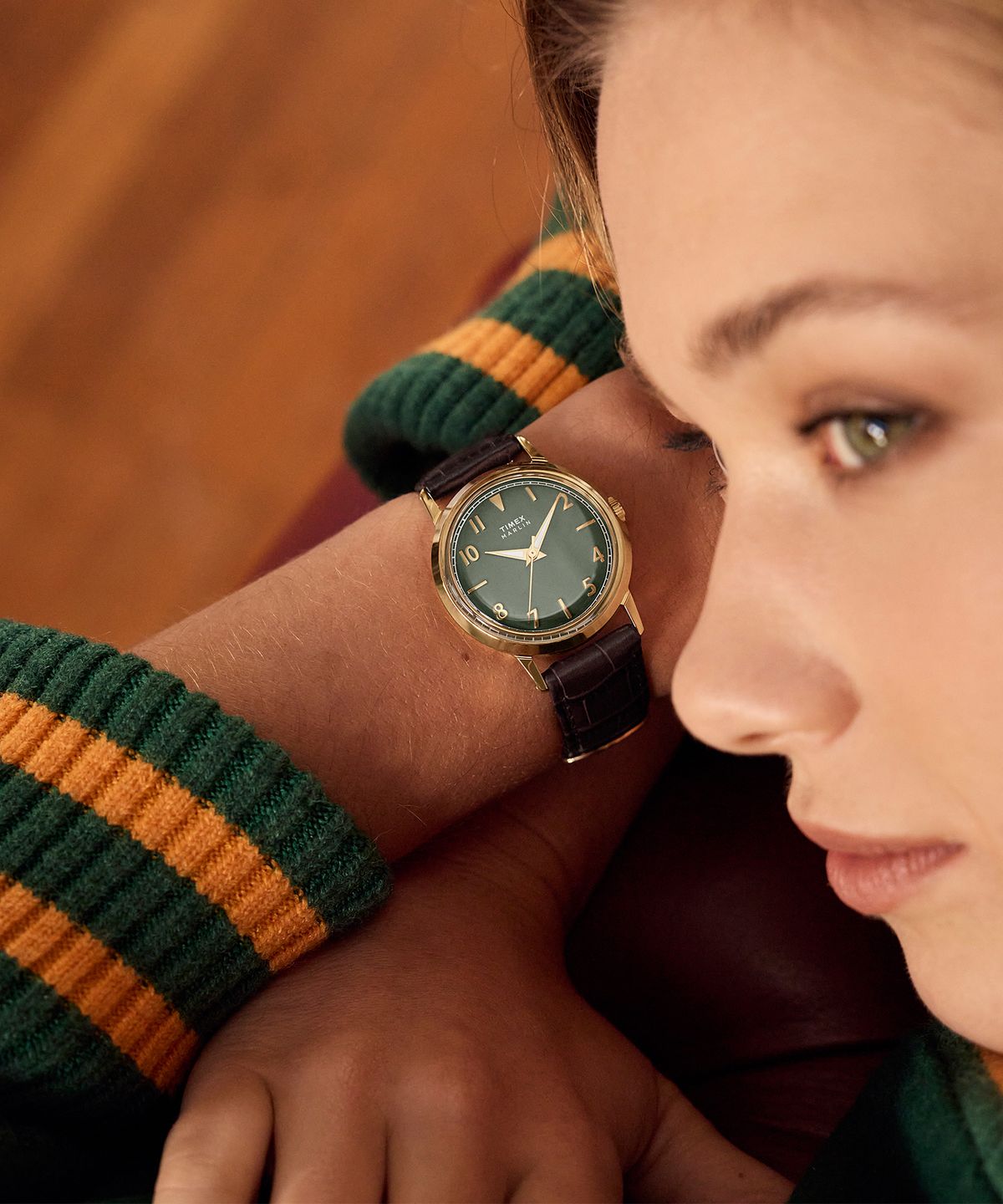 타이맥스(TIMEX) 멀린 쿼츠 60년대 스타일 레트로시계 34mm