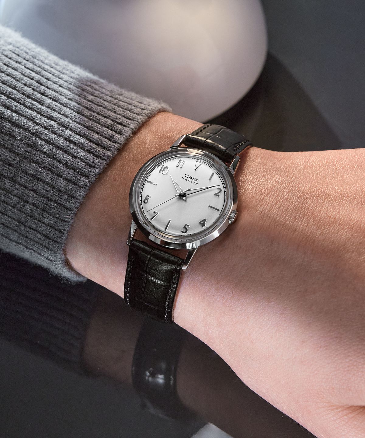 타이맥스(TIMEX) 멀린 쿼츠 60년대 스타일 레트로시계 34mm