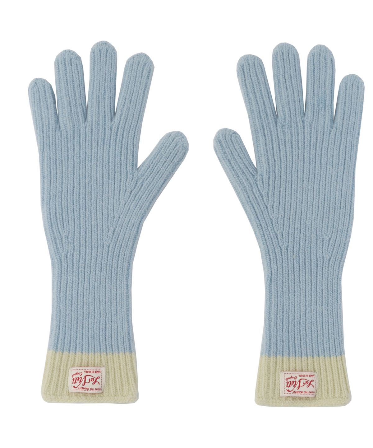 블레티(VLETI) Cashmere Whole Garment Stripe Knit Gloves (6colors)