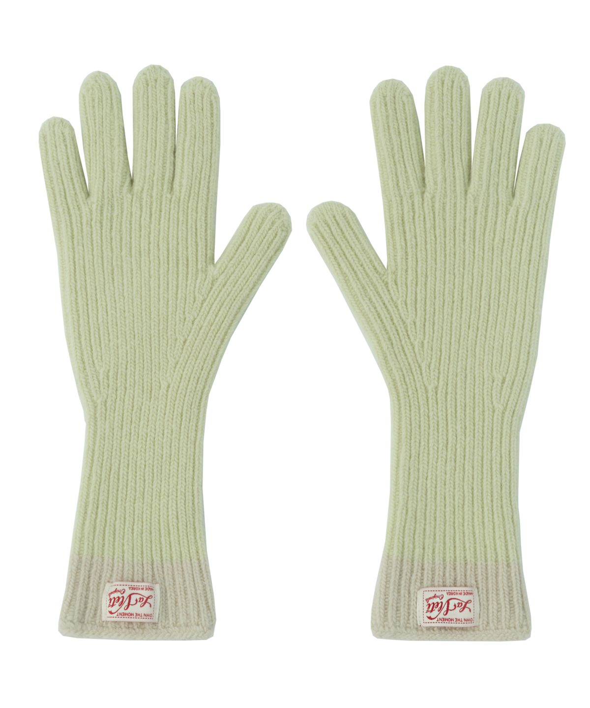 블레티(VLETI) Cashmere Whole Garment Stripe Knit Gloves (6colors)