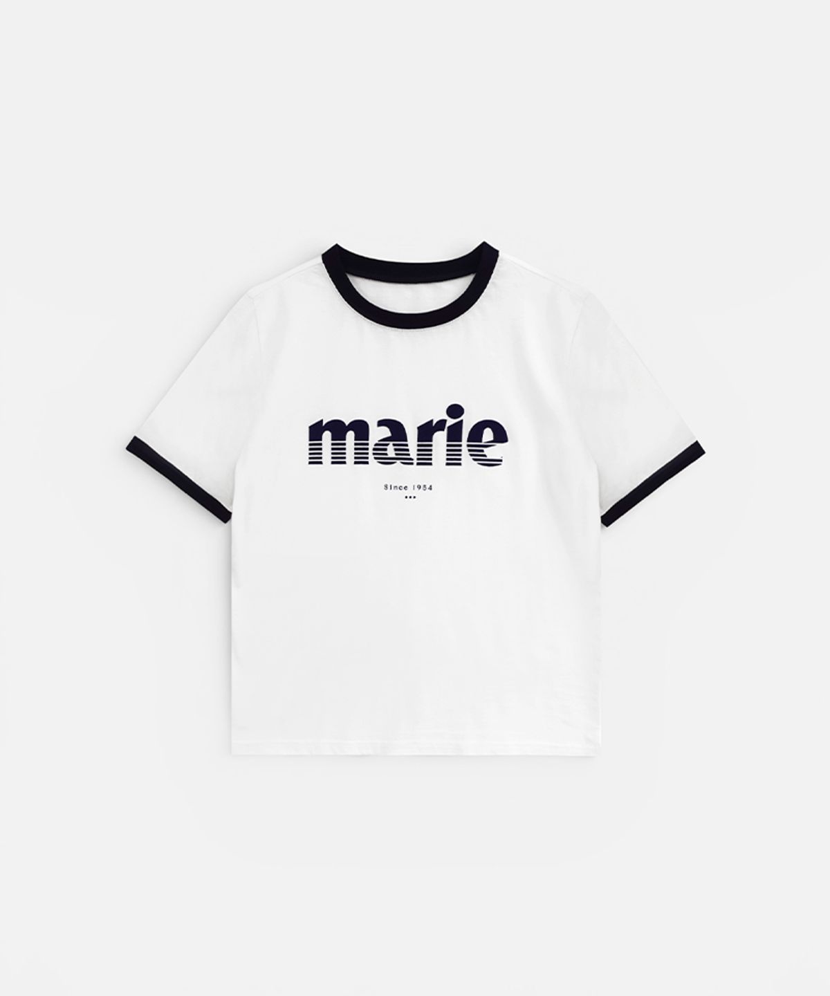 마리끌레르(MARIE CLAIRE) 마리 후로피 반팔 티셔츠(MAGBTS90C)