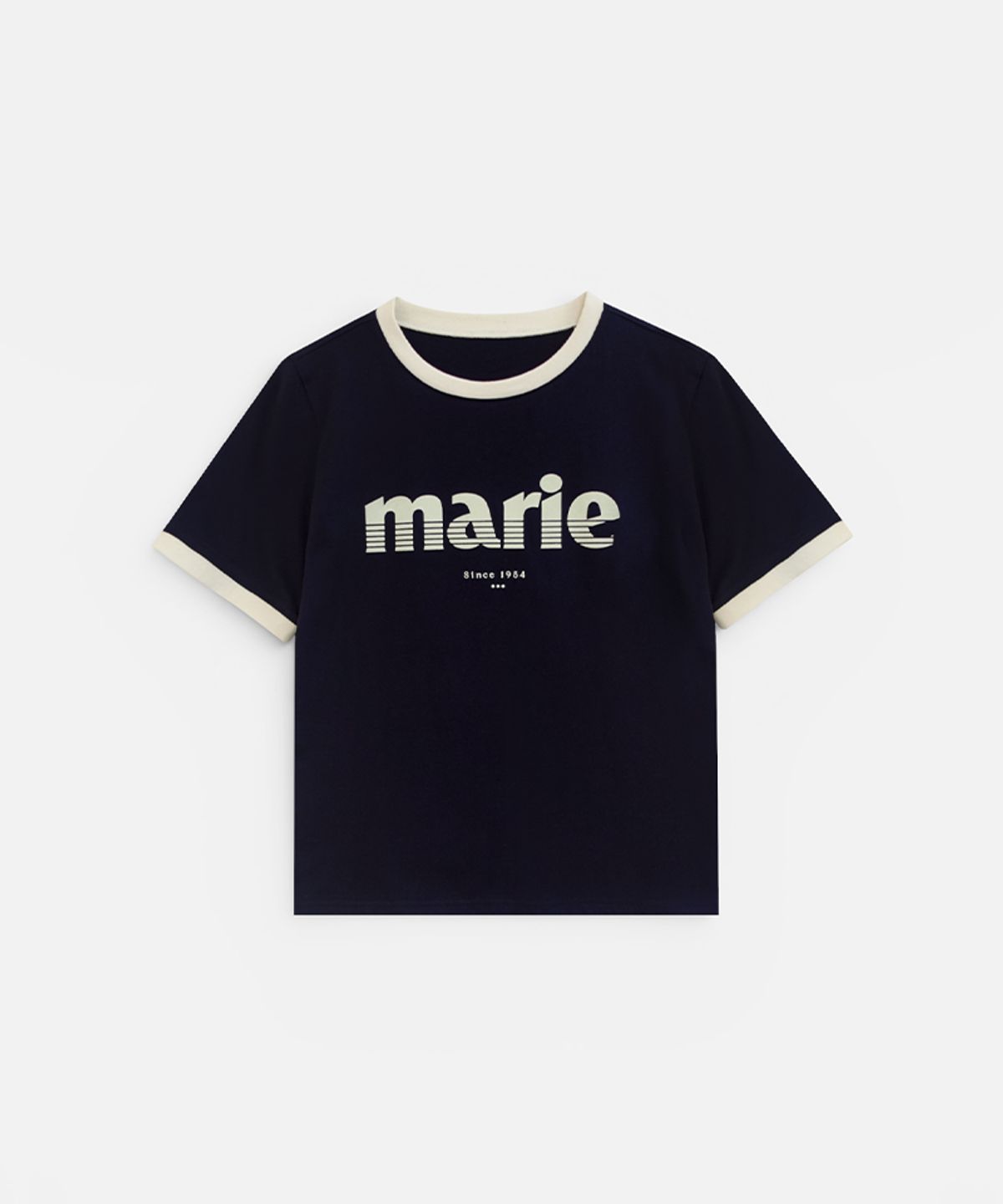 마리끌레르(MARIE CLAIRE) 마리 후로피 반팔 티셔츠(MAGBTS90C)