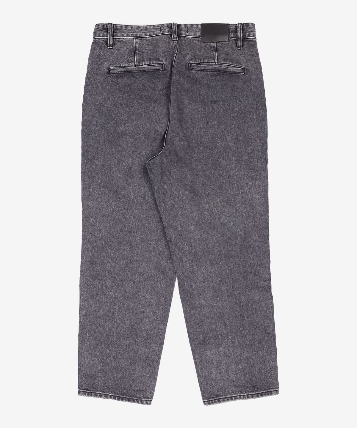 피스워커(PIECE WORKER) One Tuck Trousers Black / New Tapered M