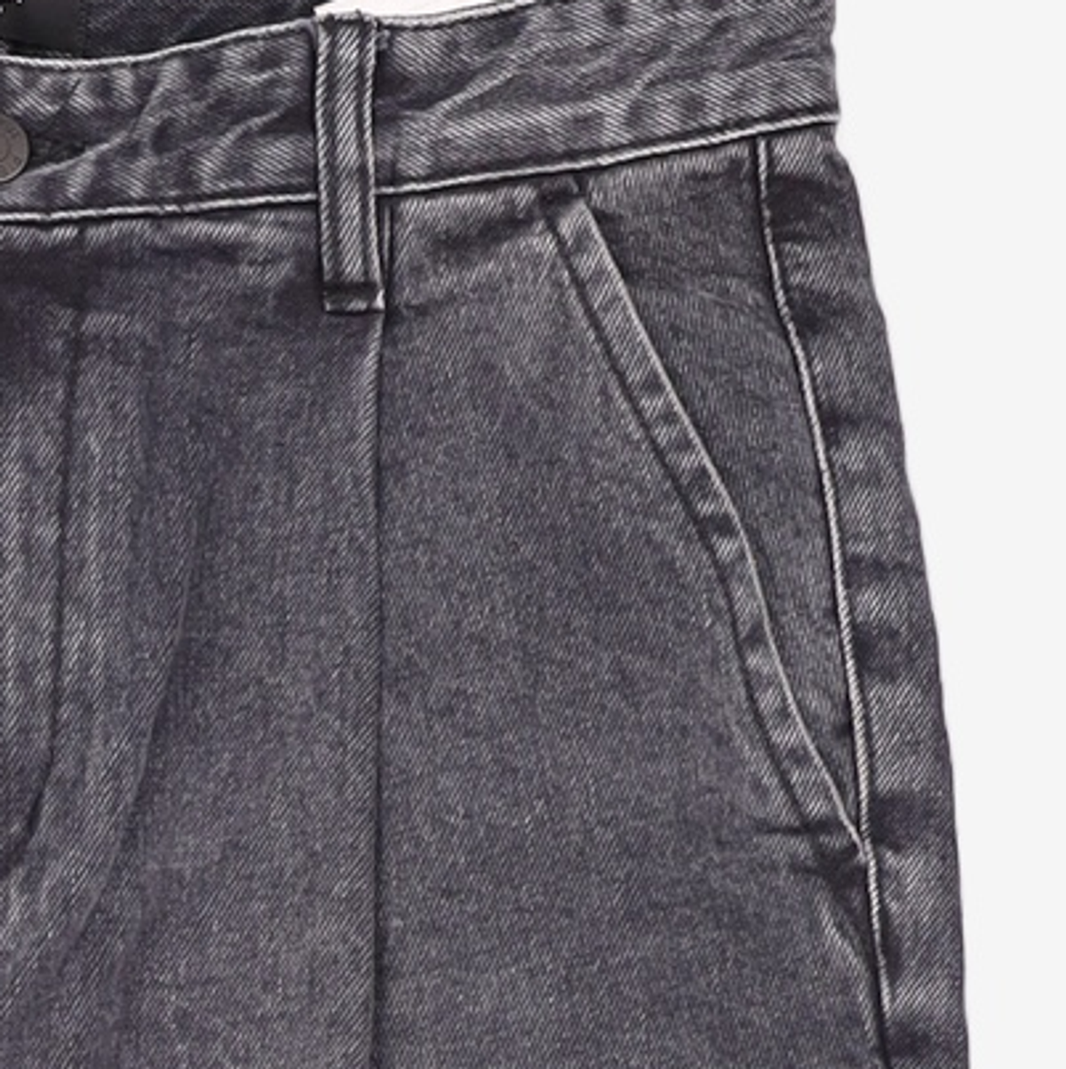 피스워커(PIECE WORKER) One Tuck Trousers Black / New Tapered M