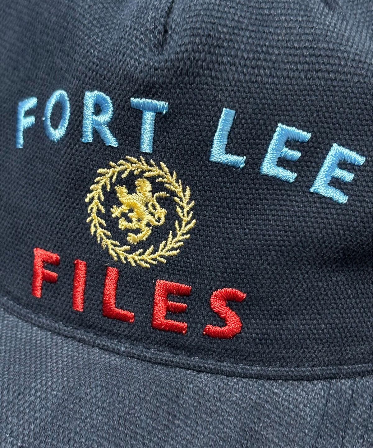 포트 리 파일즈(FORTLEEFILES) FLF 오피서 5패널 캡(워시드 네이비)