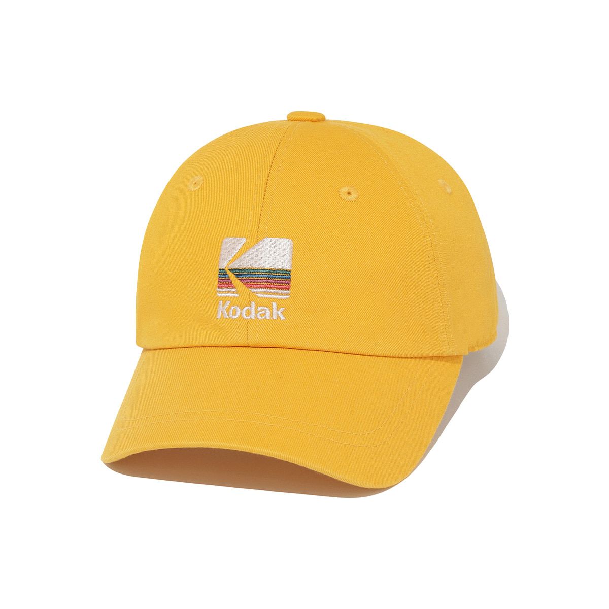 코닥 키즈(KODAK KIDS) 레인보우 자수 볼캡 키즈 YELLOW