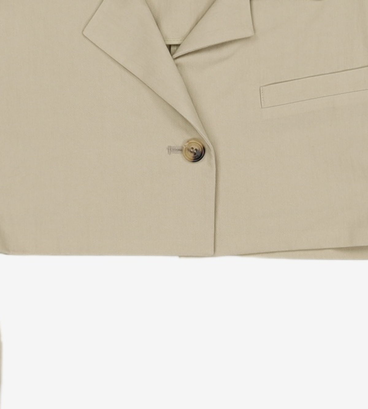 다이애그널(DIAGONAL) SUMMER SHORT JACKET (olive) S