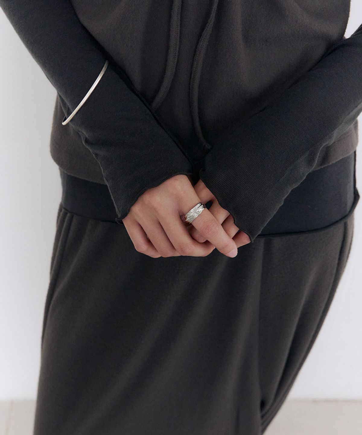 로우타이드(LOW TIDE) FLOW RING [SILVER]