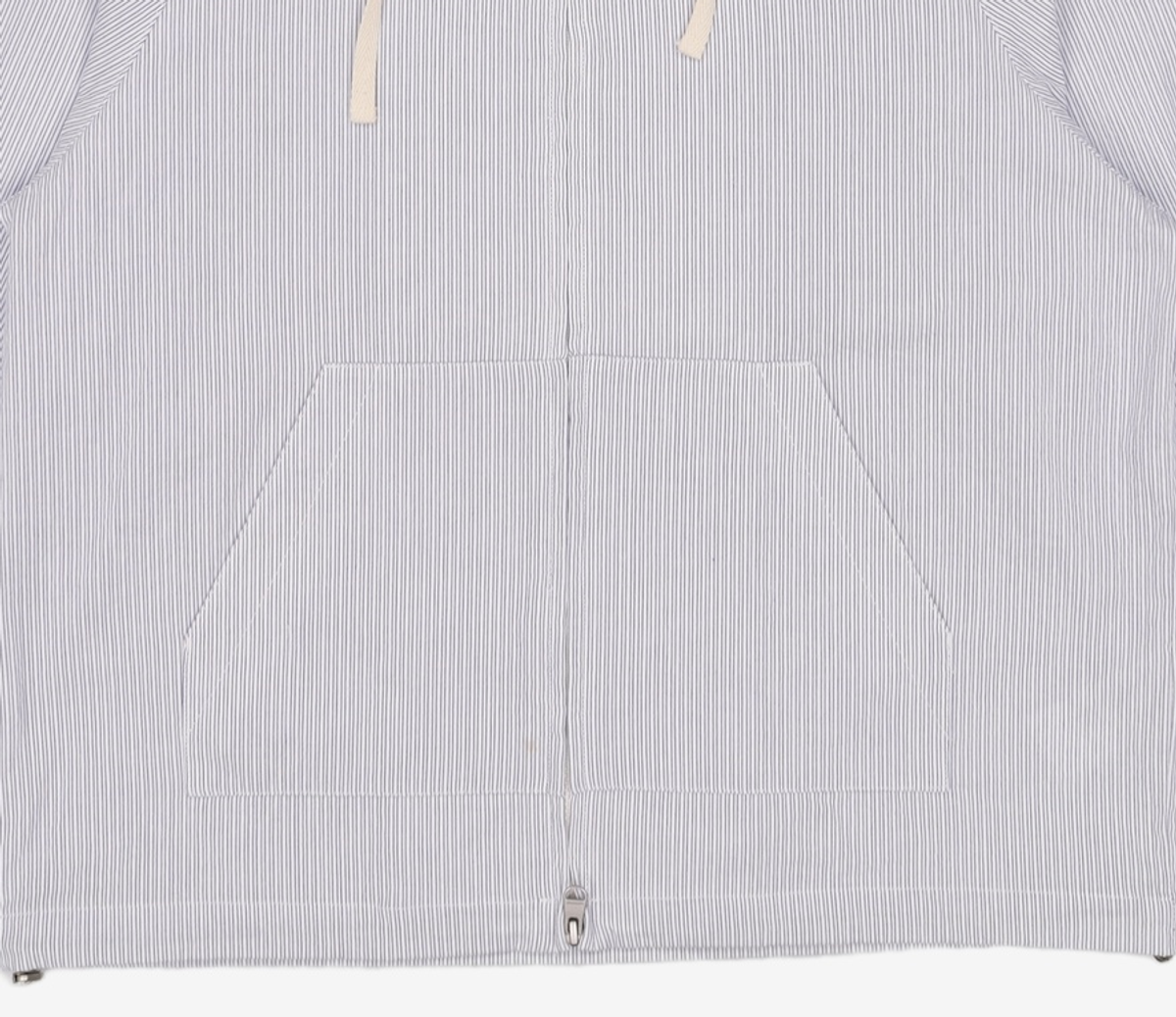 마리떼 프랑소와 저버(MARITHÉ + FRANҪOIS GIRBAUD) CLASSIC LOGO HOODED PATTERN JACKET stripe S