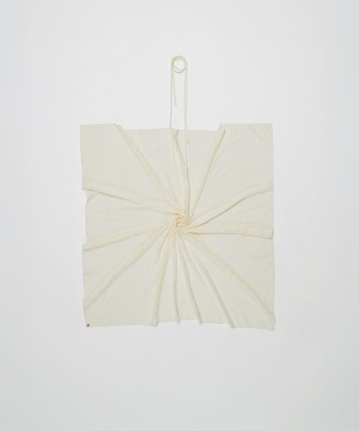 로우타이드(LOW TIDE) LACE DRAPE SCARF [IVORY]