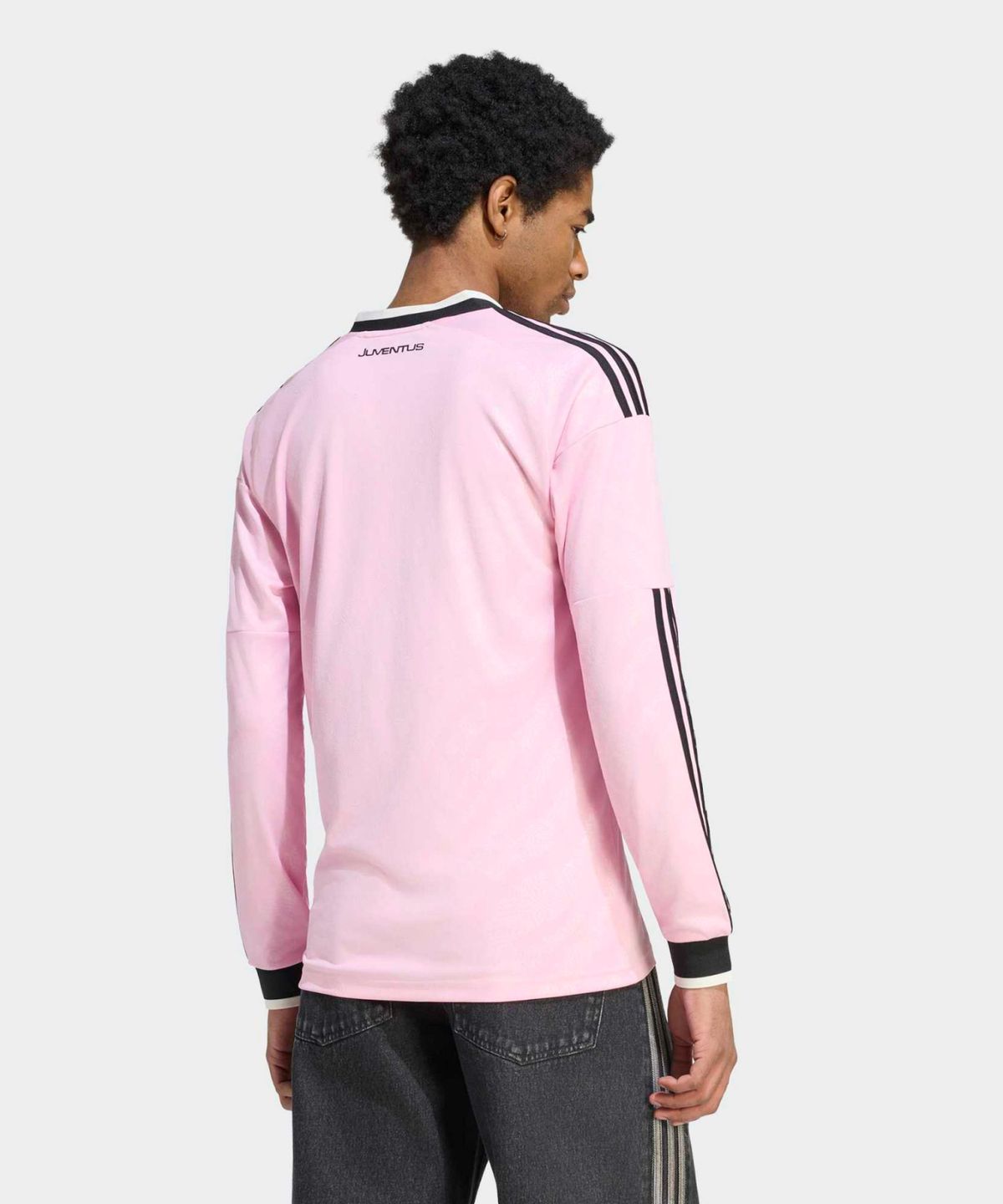 아디다스(ADIDAS) 유벤투스 26/27 어웨이 저지 롱슬리브 - 트루핑크:블랙 / KC1313