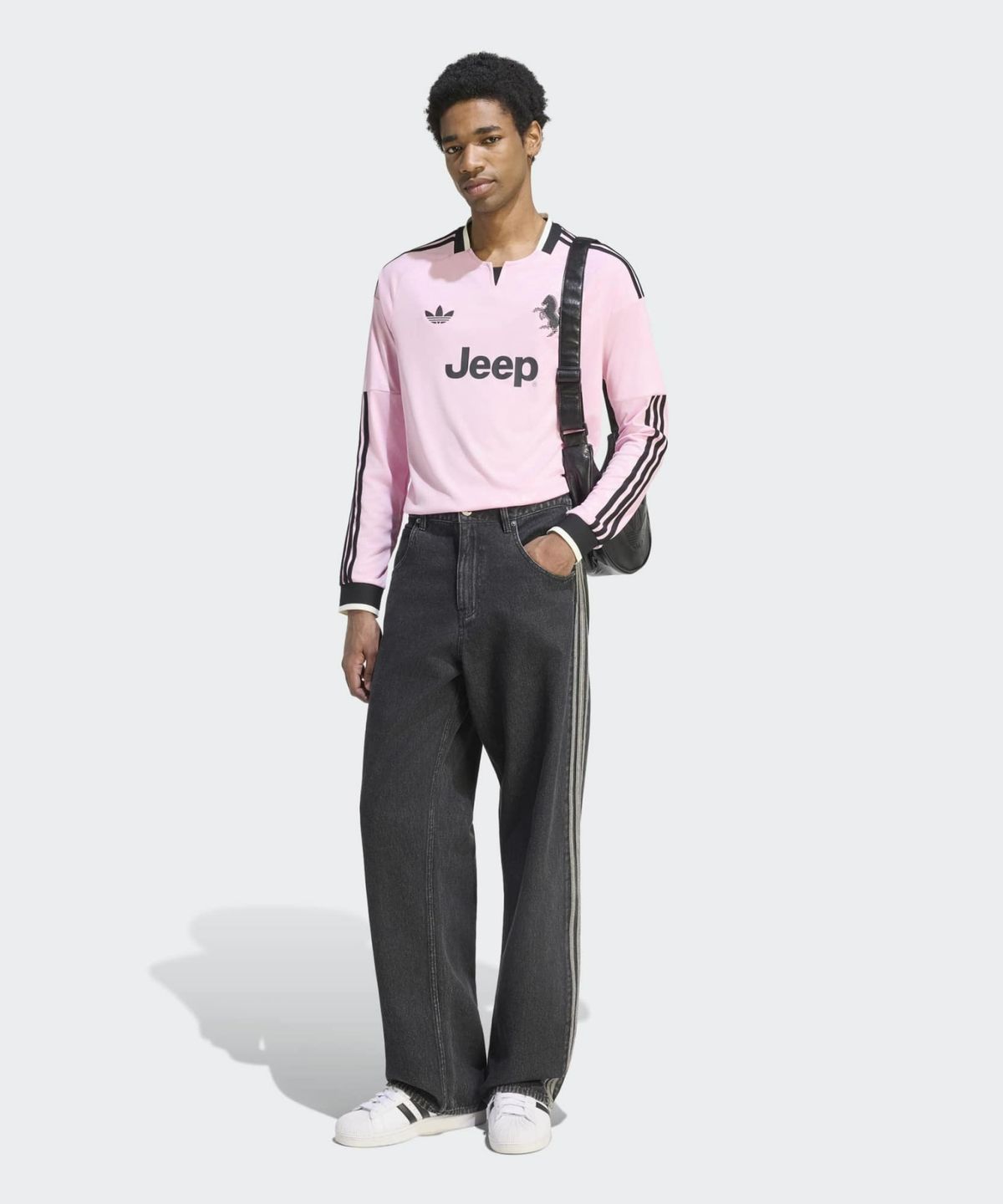 아디다스(ADIDAS) 유벤투스 26/27 어웨이 저지 롱슬리브 - 트루핑크:블랙 / KC1313