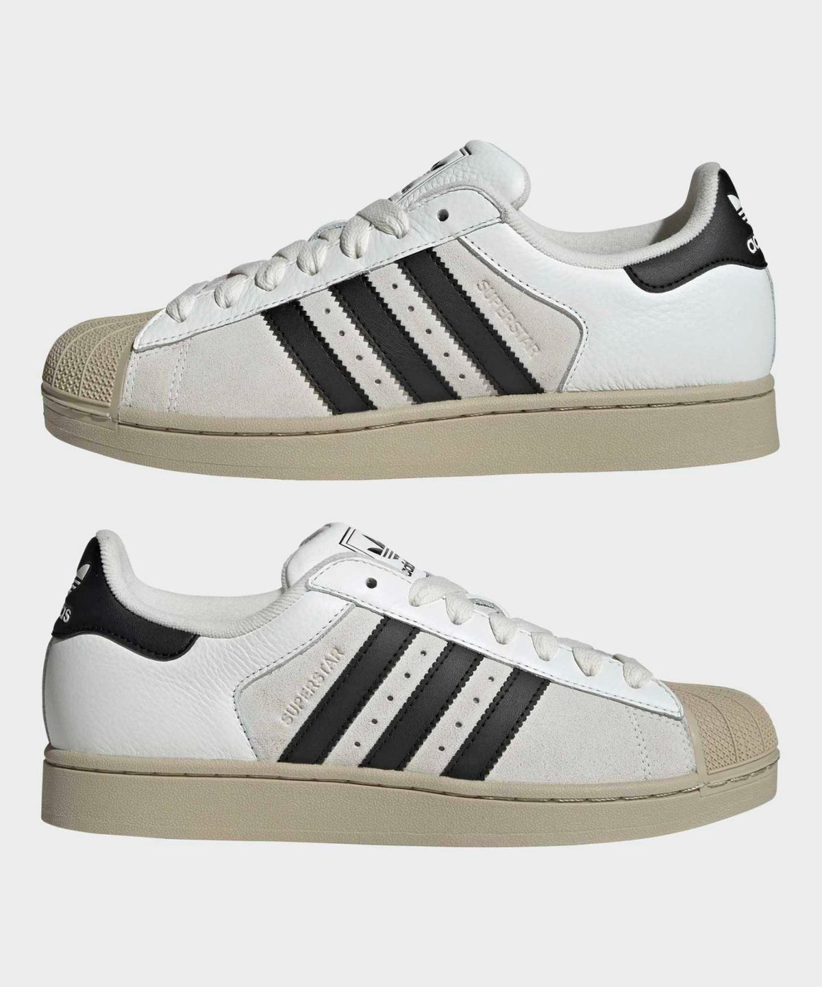 아디다스(ADIDAS) 슈퍼스타 II - 화이트:블랙:카키 / KJ9947