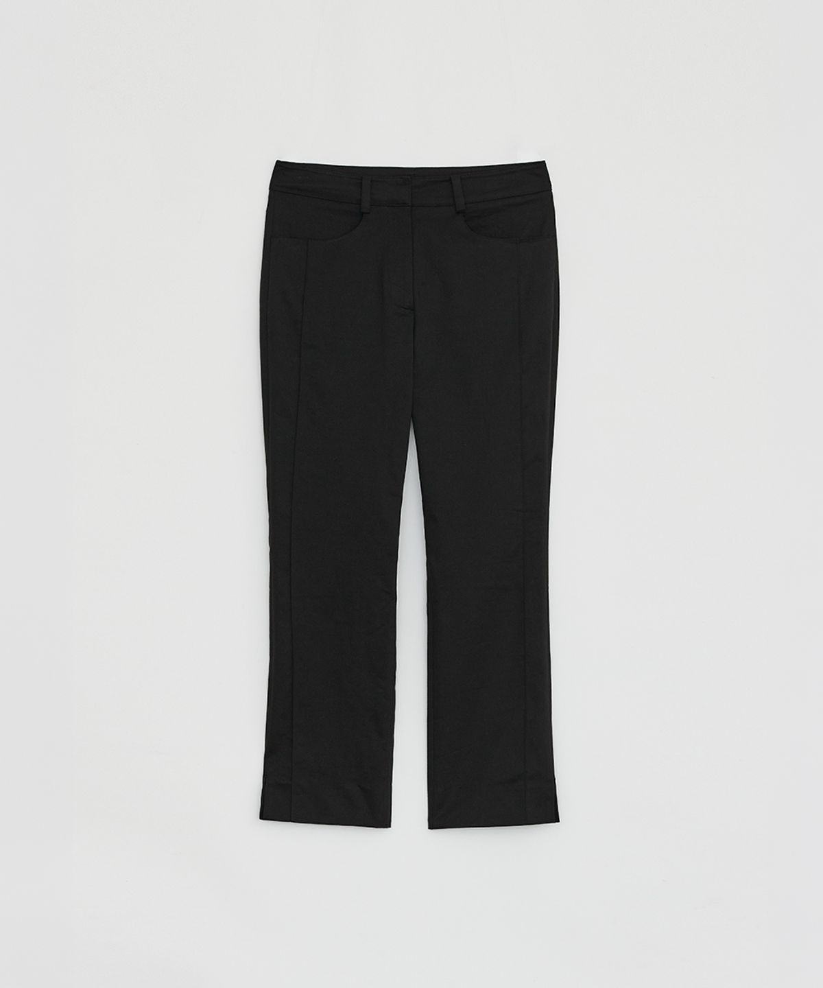 로우타이드(LOW TIDE) ESSENTIAL CAPRI PANTS [BLACK]