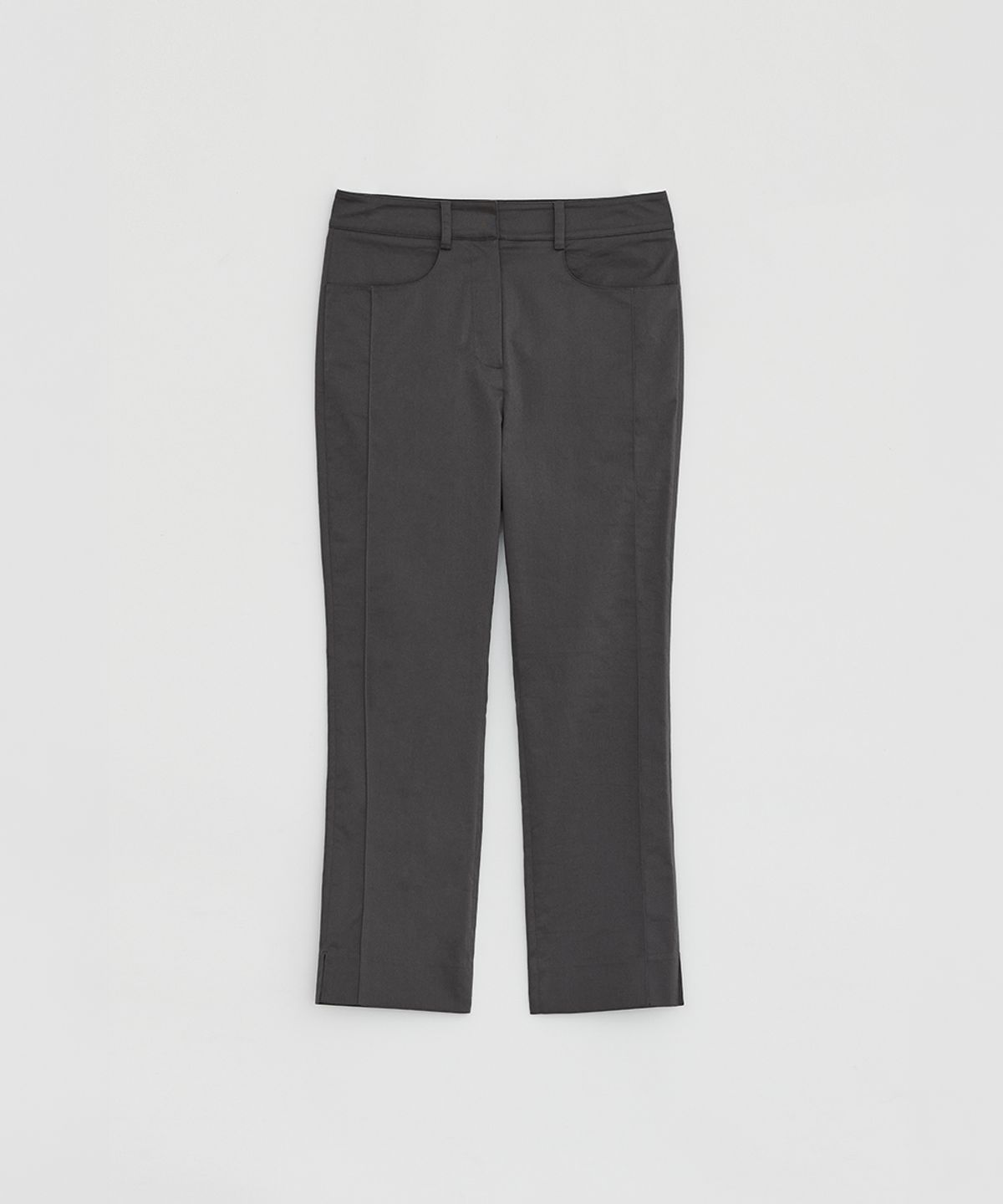 로우타이드(LOW TIDE) ESSENTIAL CAPRI PANTS [CHARCOAL]