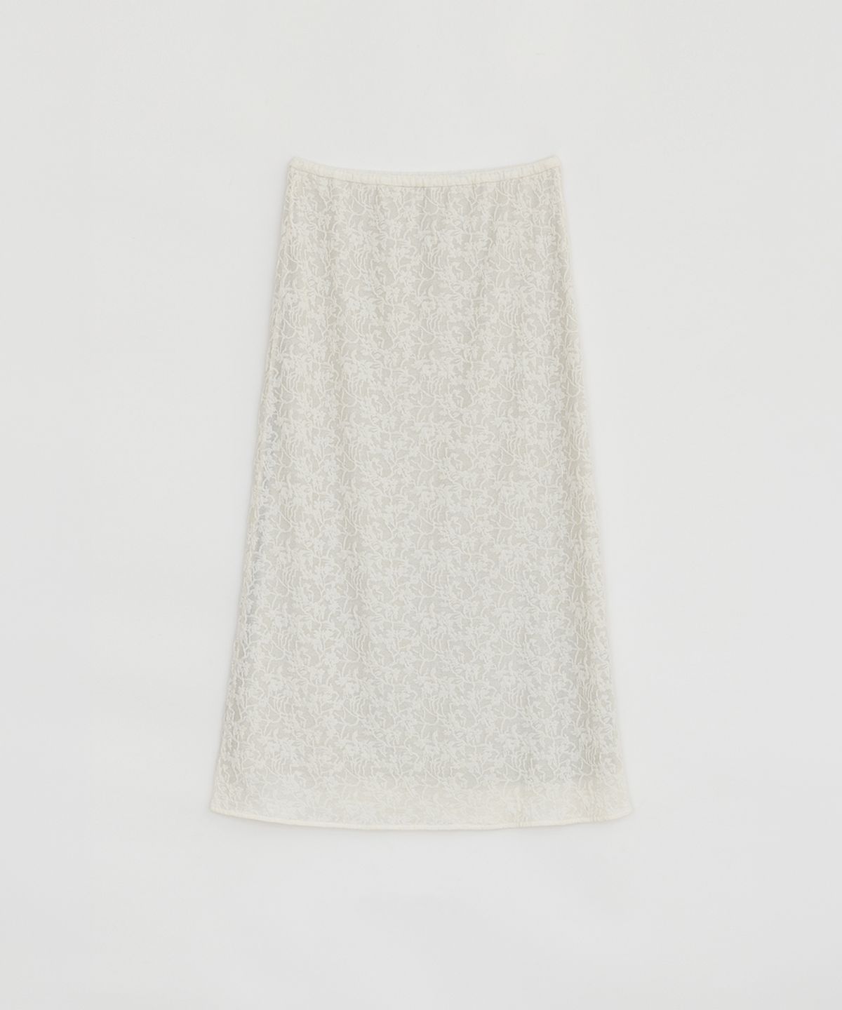 로우타이드(LOW TIDE) JACQUARD MAXI SKIRT [CREAM]