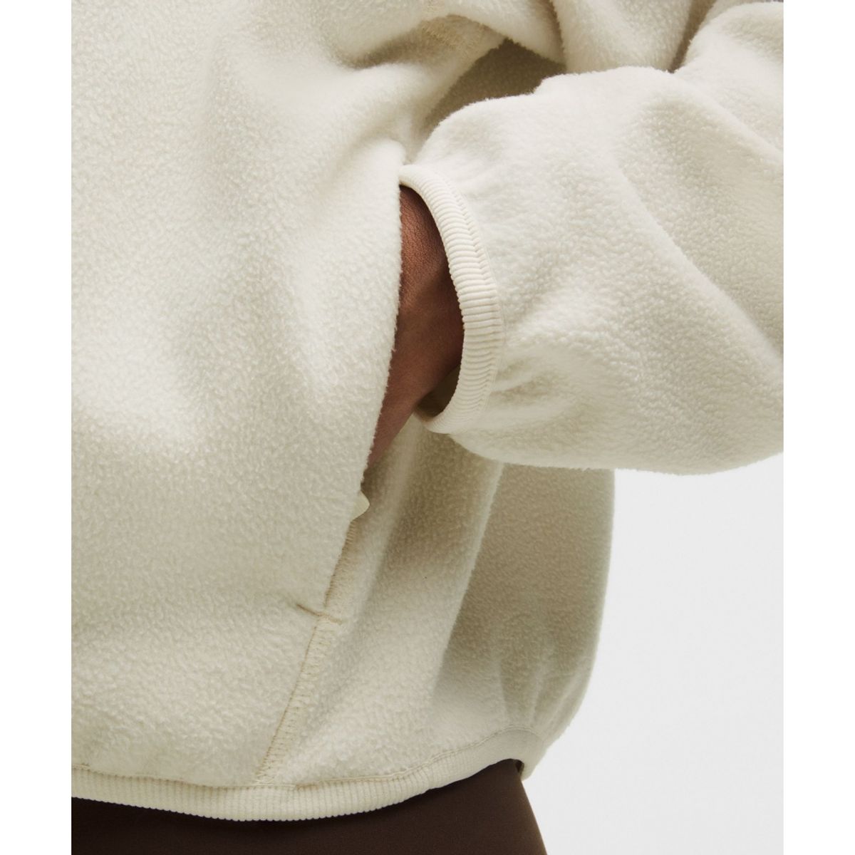 룰루레몬(LULULEMON) 텀블드 플리스 하프집 재킷  LTIV LTIV WSHG
