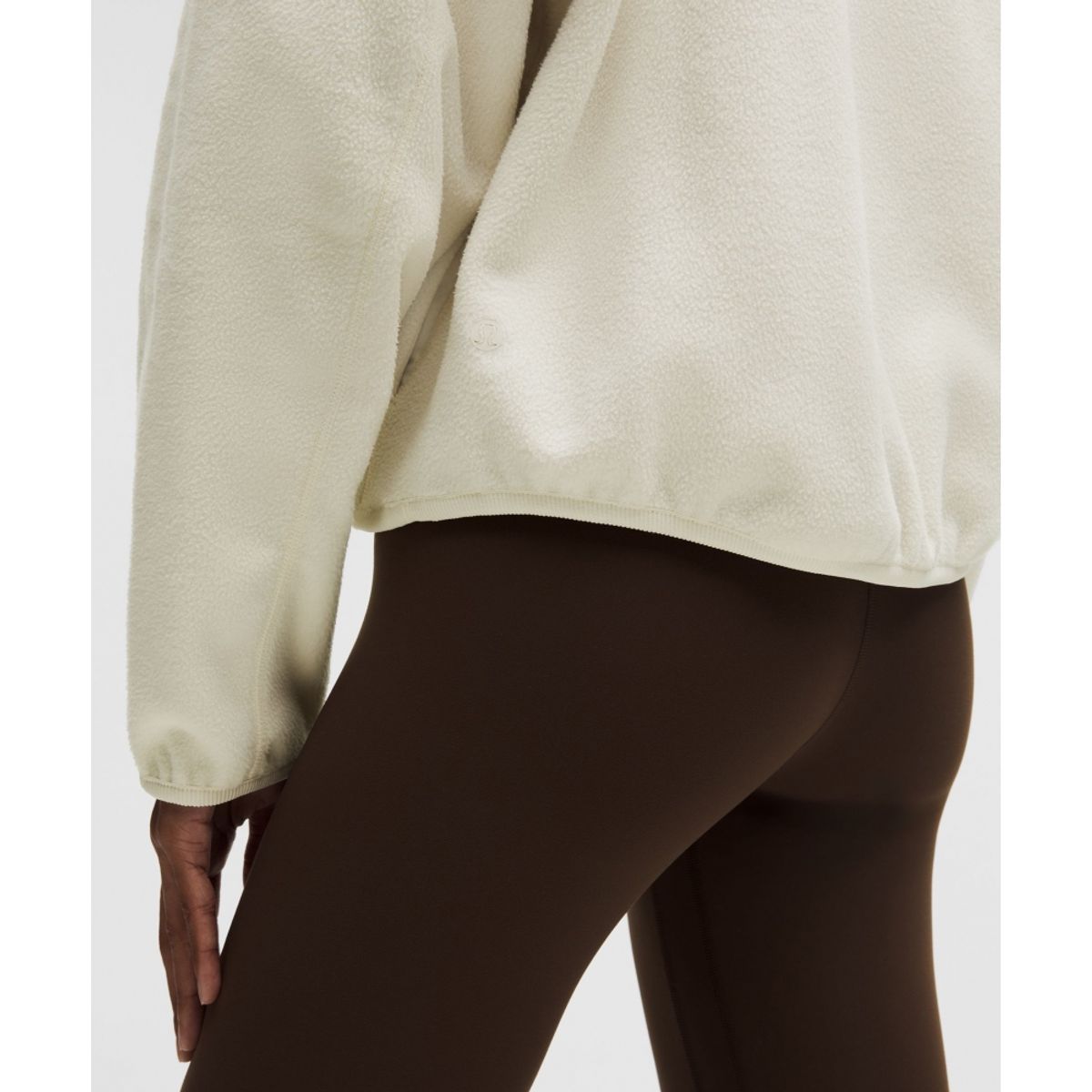 룰루레몬(LULULEMON) 텀블드 플리스 하프집 재킷  LTIV LTIV WSHG