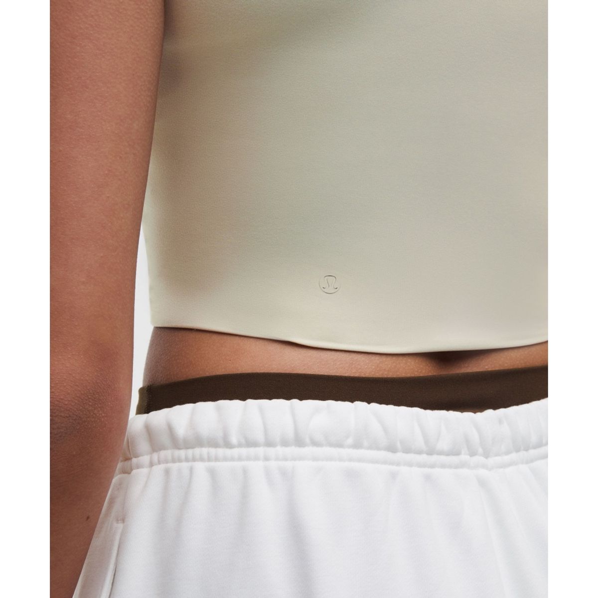 룰루레몬(LULULEMON) 원더모스트 Ultra Soft Nulu 크루넥 크롭 티셔츠  MHAZ