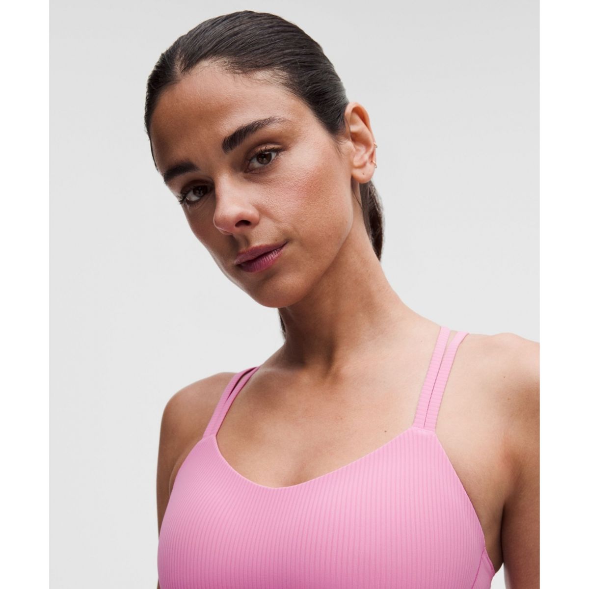 룰루레몬(LULULEMON) 라이크 어 클라우드 리브드 롱라인 브라 *라이트 서포트, B C컵