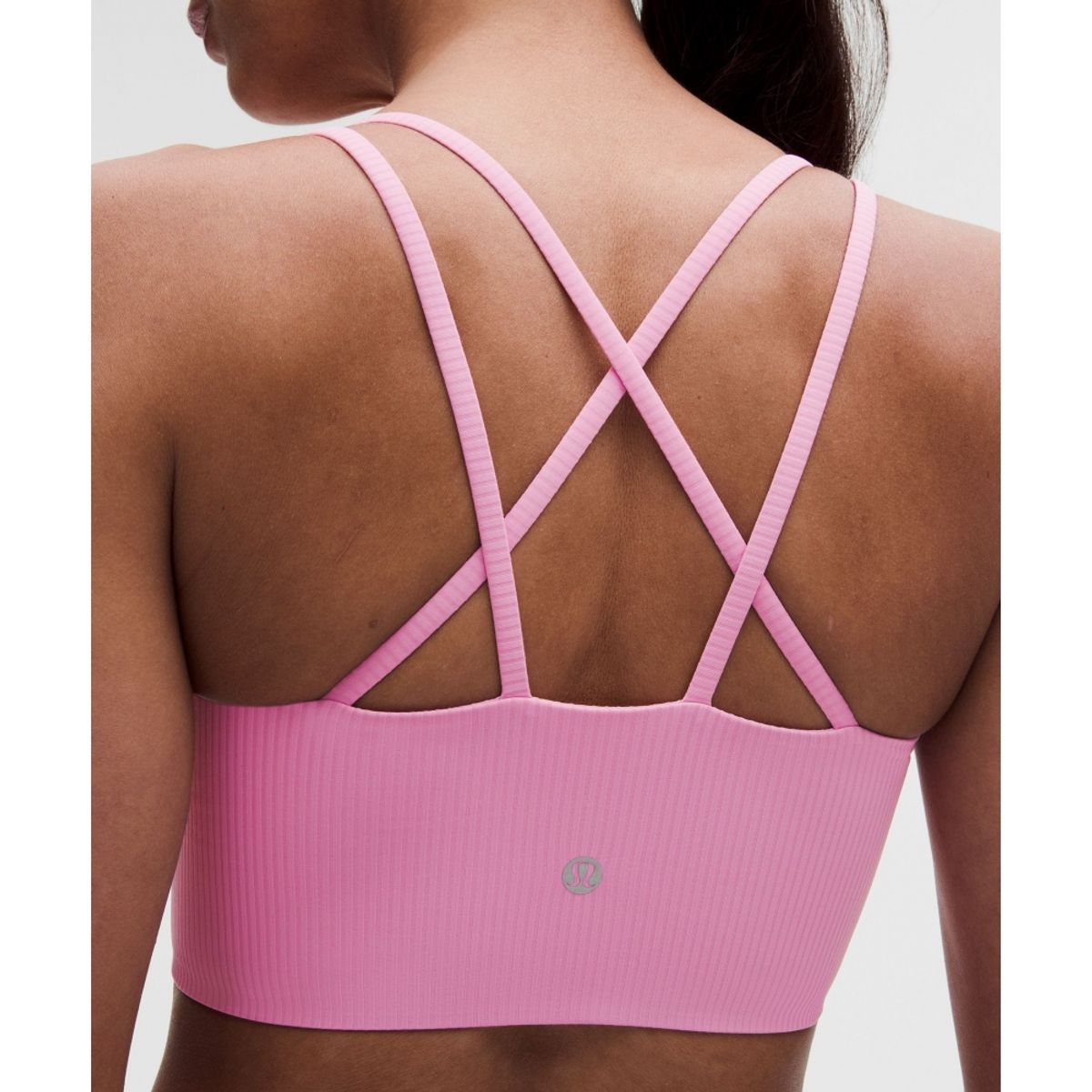 룰루레몬(LULULEMON) 라이크 어 클라우드 리브드 롱라인 브라 *라이트 서포트, B C컵