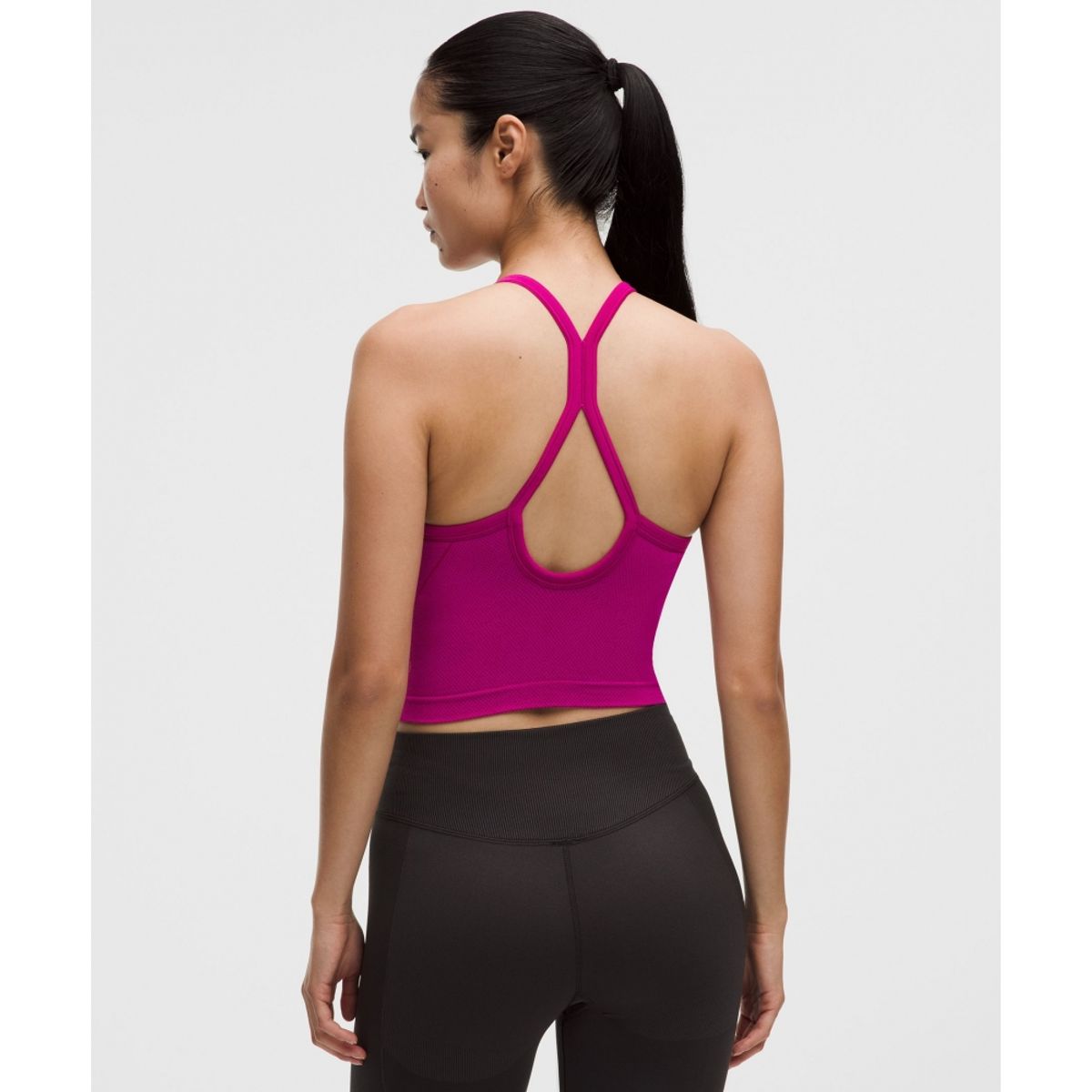 룰루레몬(LULULEMON) 겟 로우 크로스백 트레이닝 탱크탑 *라이트 서포트, B C컵