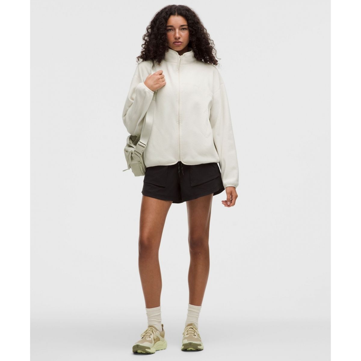 룰루레몬(LULULEMON) 텀블드 플리스 풀집 재킷  LTIV