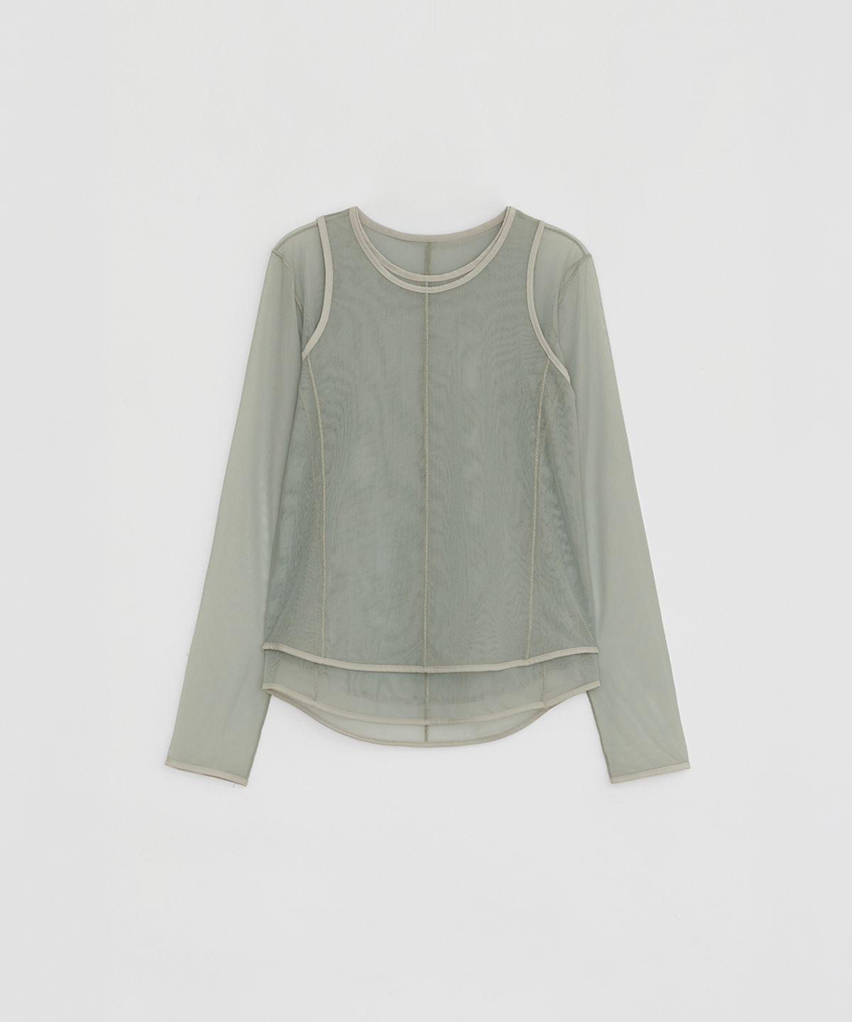 로우타이드(LOW TIDE) MESH LAYERED SET-UP [MINT]