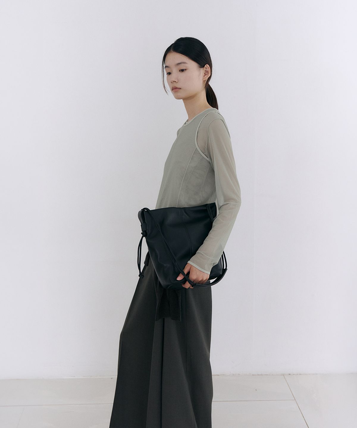 로우타이드(LOW TIDE) MESH LAYERED SET-UP [MINT]