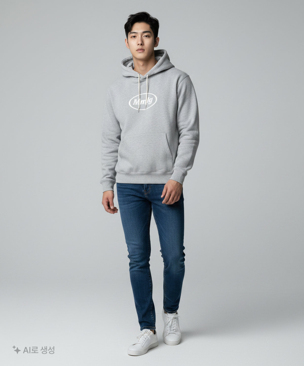 엠엠엘지(MMLG) [Mmlg] MMLG HOOD (GREY) L