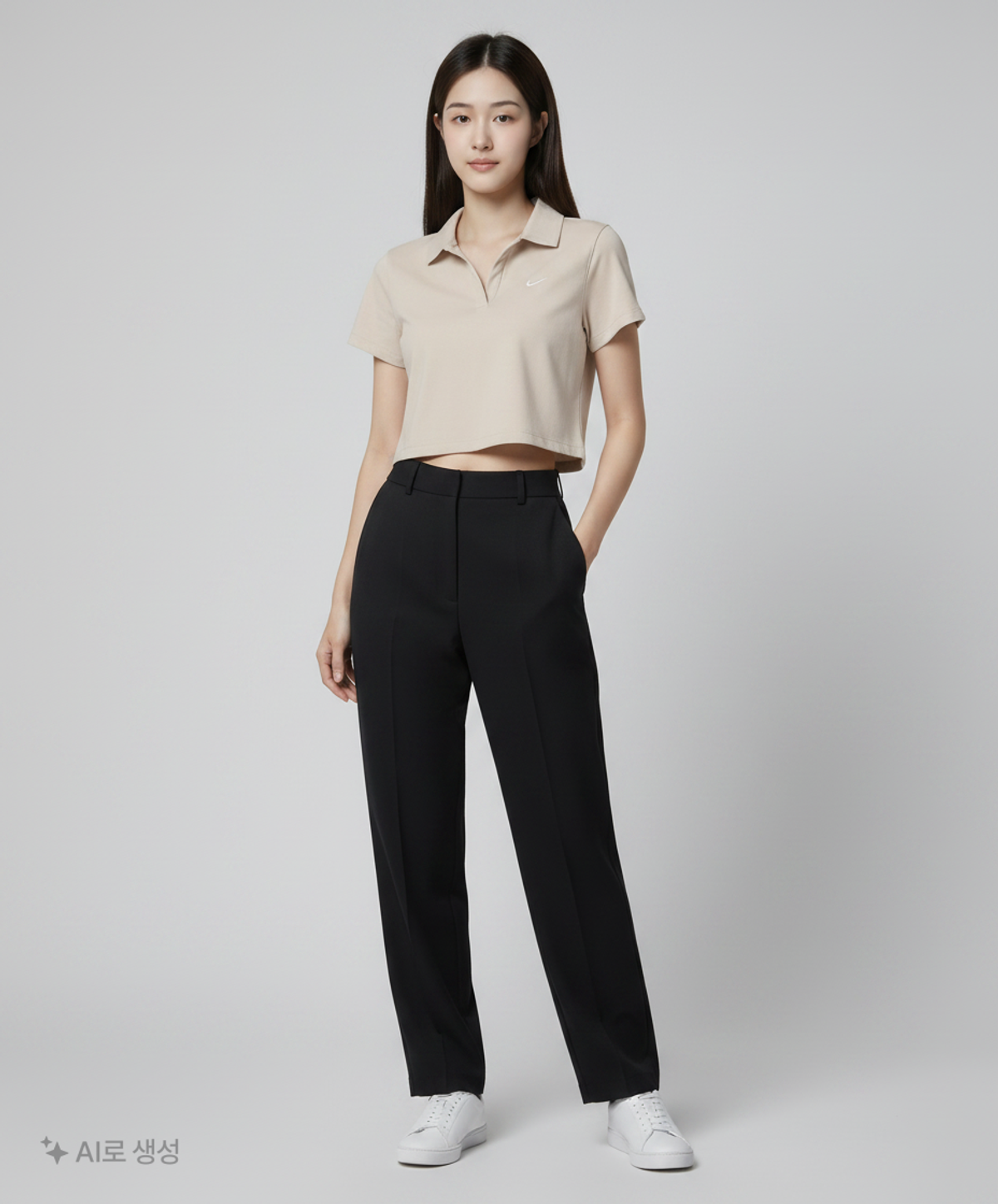 나이키(NIKE) 스포츠웨어 에센셜 반소매 폴로 탑 W - 라이트 오어우드 브라운:세일 / DV7885-104 L