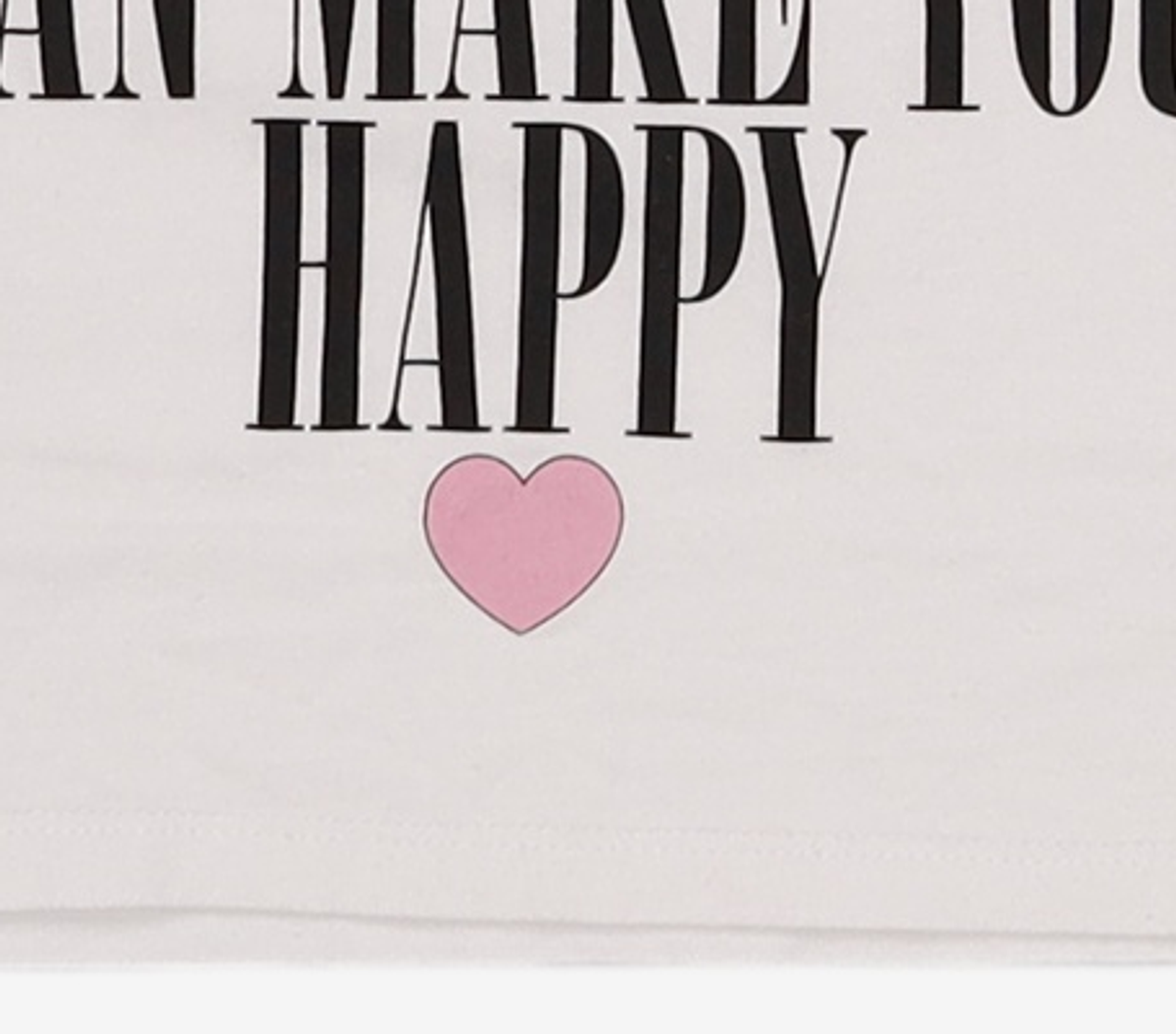 유희(YOUHEE) LACE LETTERING BABY T-SHIRTS WHITE FREE