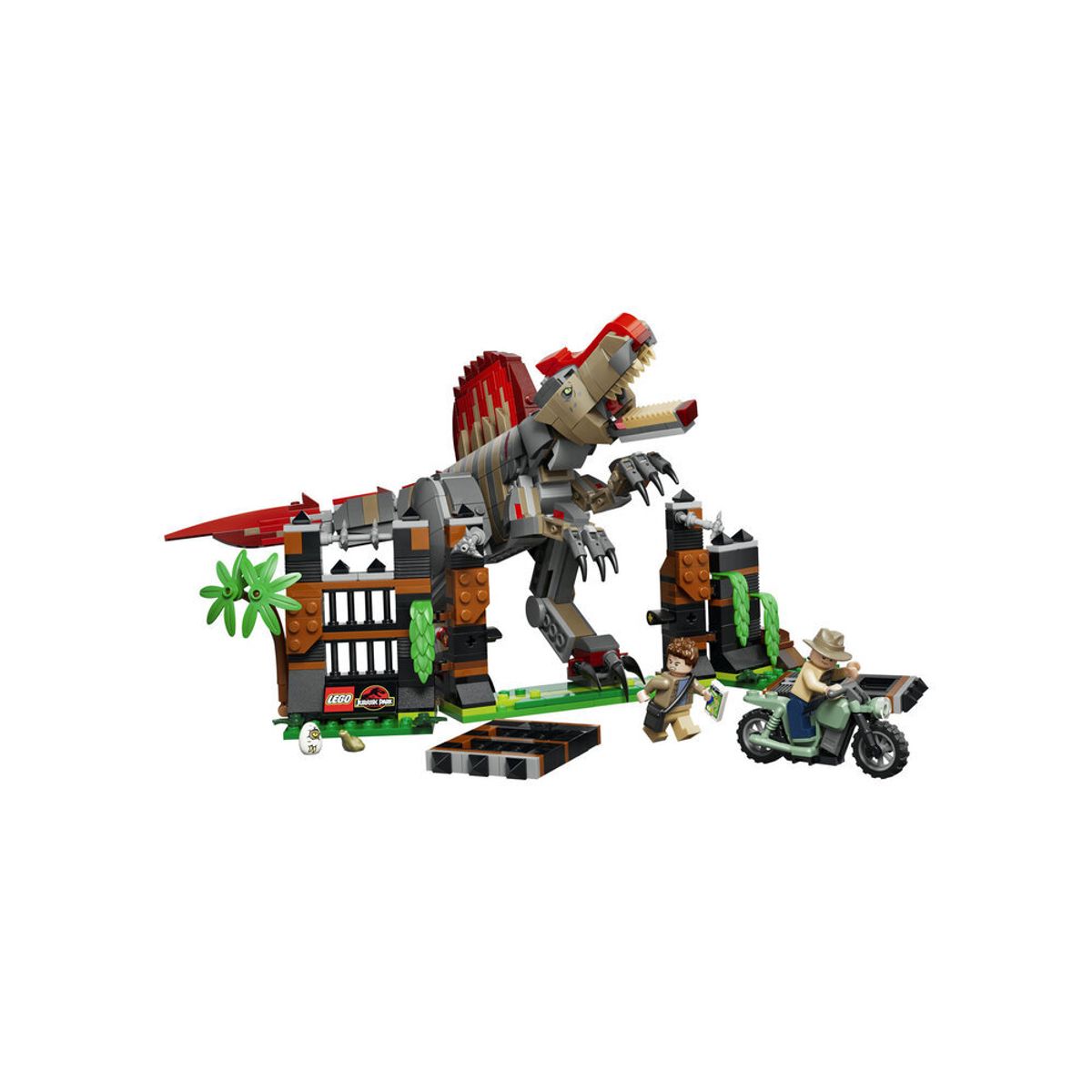 레고(LEGO) 레고 쥬라기월드 77982 스피노사우루스 공룡 탈출 [레고공식]