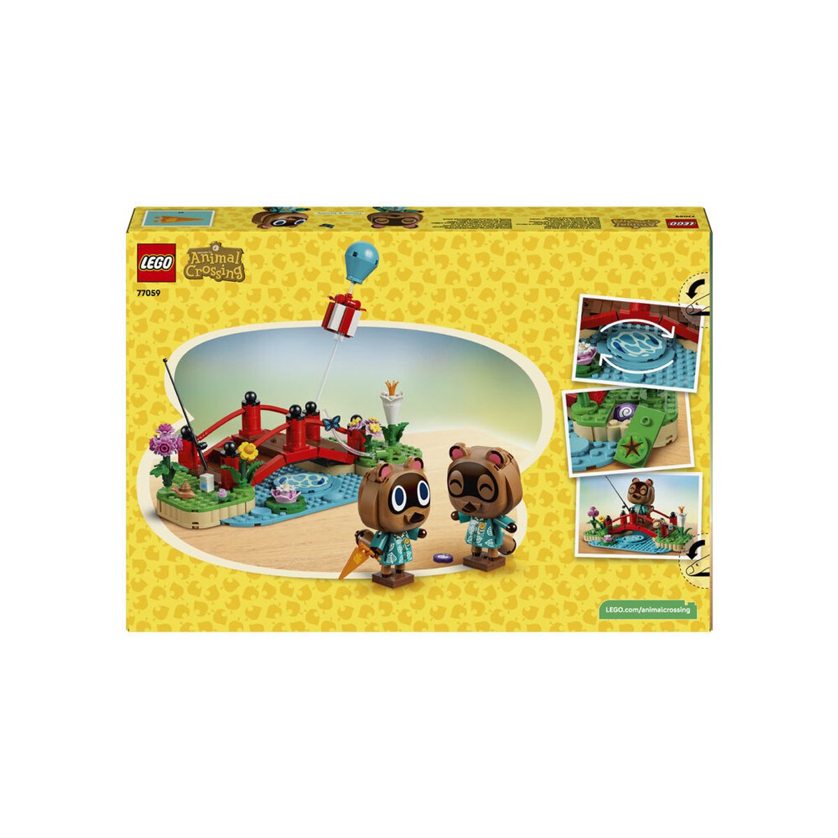 레고(LEGO) 레고 동물의 숲 77059 콩돌이&밤돌이의 유유자적 산책 [레고공식]