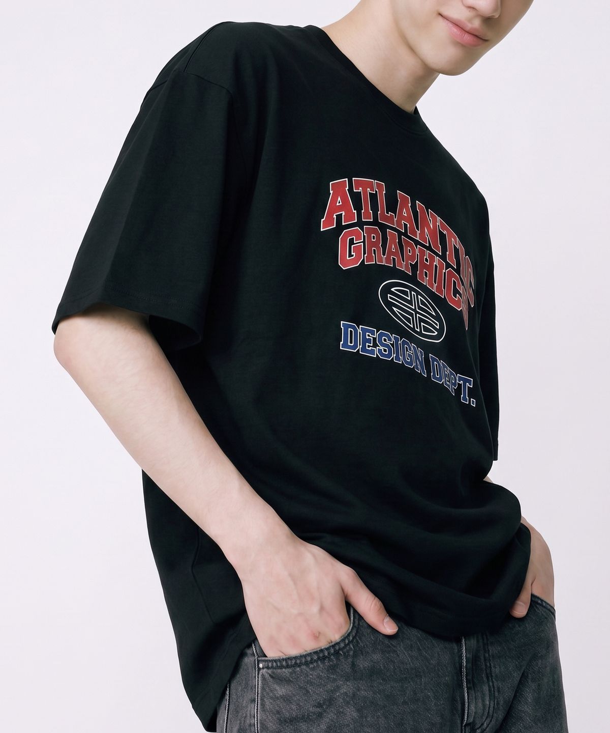 아틀란틱그래픽스(ATLANTIC GRAPHICS) AG 4004 스탠다드 반팔티 (2컬러)