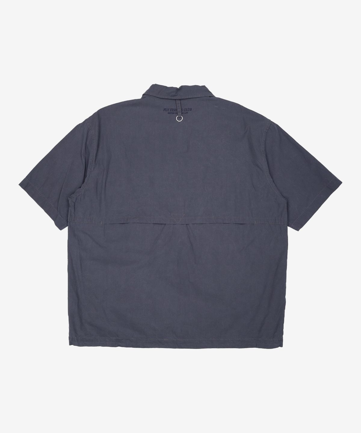헨리코튼(HENRY COTTONS) [Fly Fishing Club] Short sleeve Fisherman shirt_AZSAM24210NYD 105