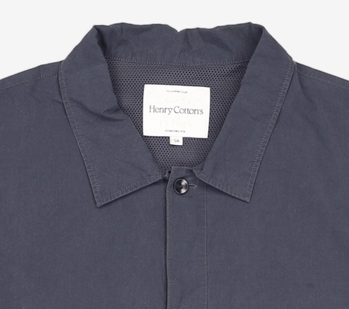 헨리코튼(HENRY COTTONS) [Fly Fishing Club] Short sleeve Fisherman shirt_AZSAM24210NYD 105