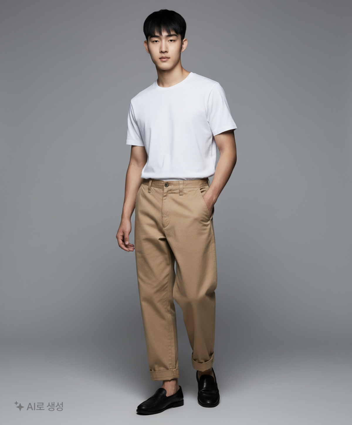 유니클로(UNIQLO) 코튼 팬츠 91
