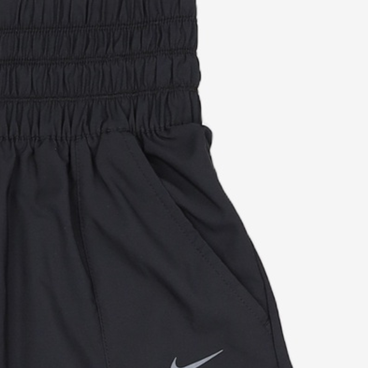 나이키(NIKE) 드라이 핏 원 울트라 하이웨이스트 팬츠 W - 블랙:화이트 / FB5019-010 XXS