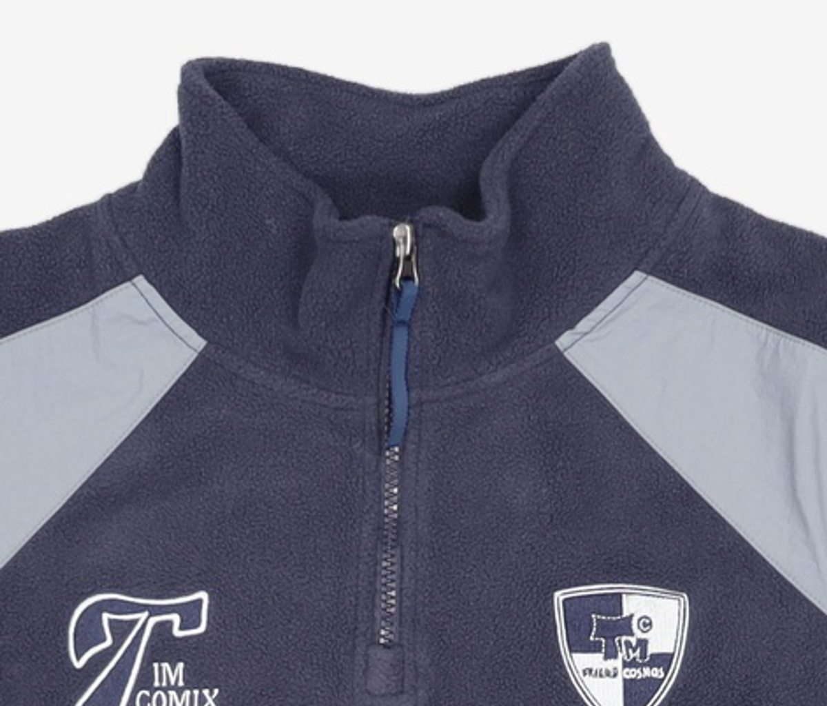 팀코믹스(TIMCOMIX) TIM SOCCER FLEECE HALF ZIP UP NAVY M