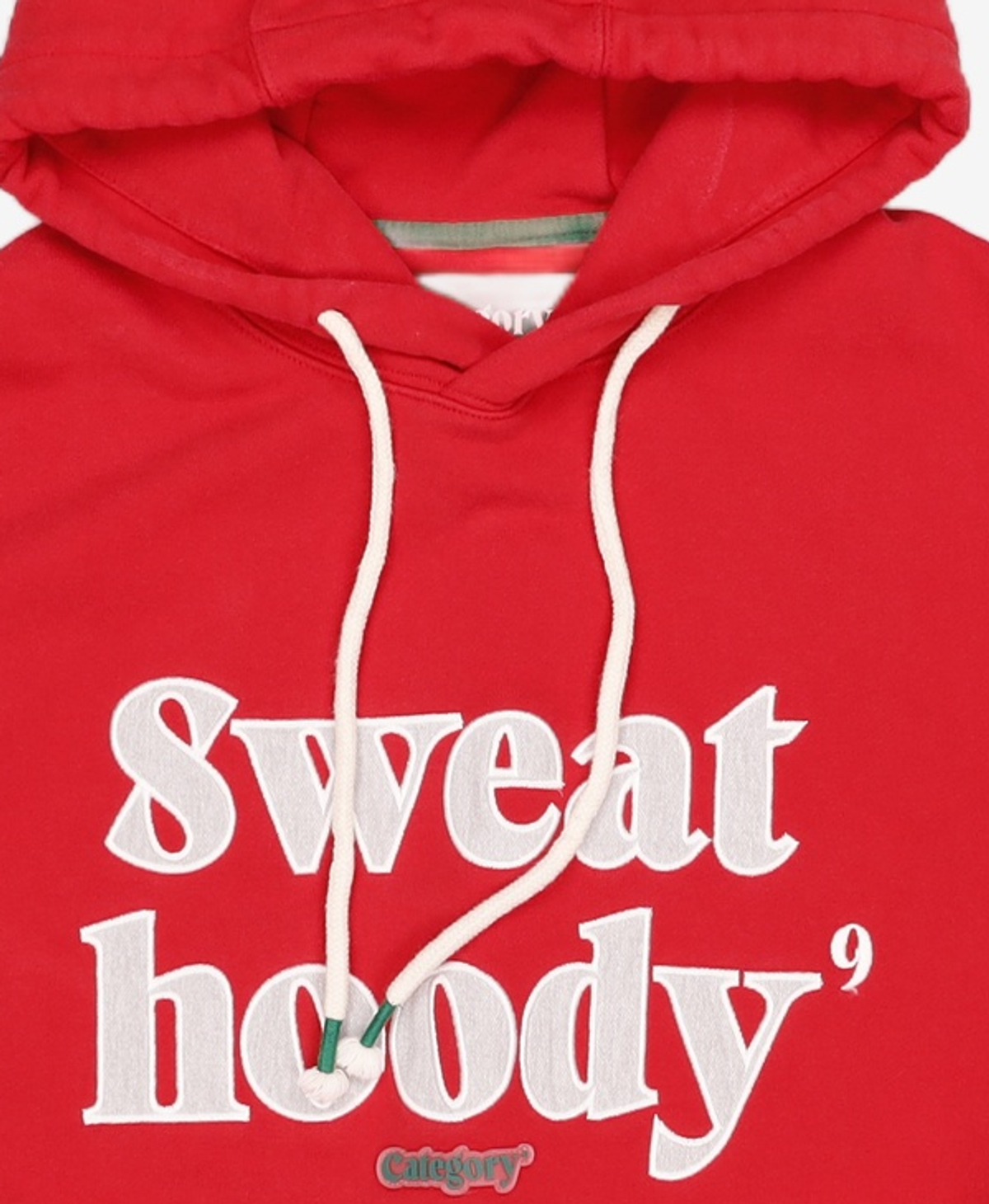 카테고리9(CATEGORY9) SWEAT HOODY_TOMATO RED 00S0