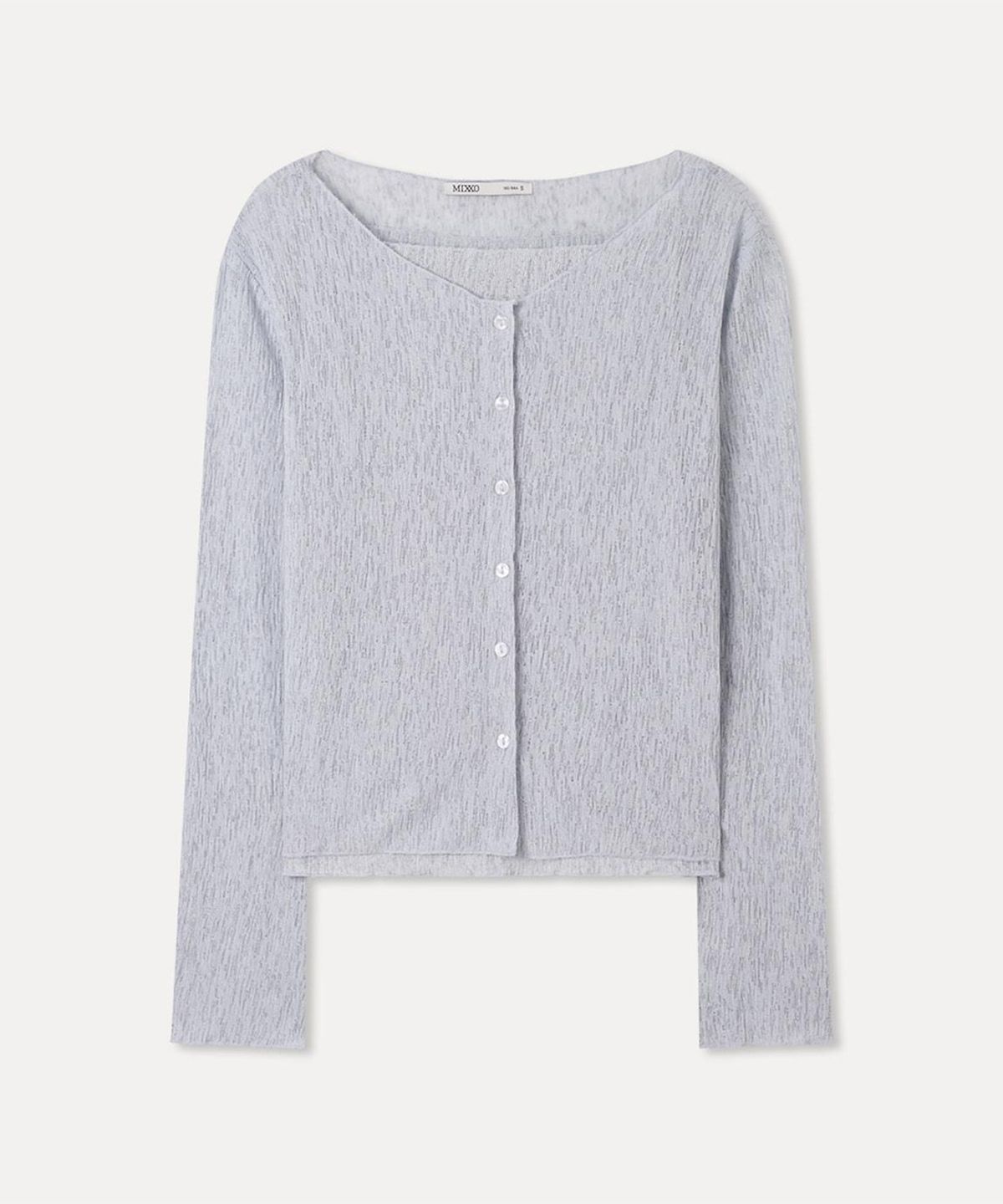 미쏘(MIXXO) 플리츠 셋업 블라우스_MIWBLG912G