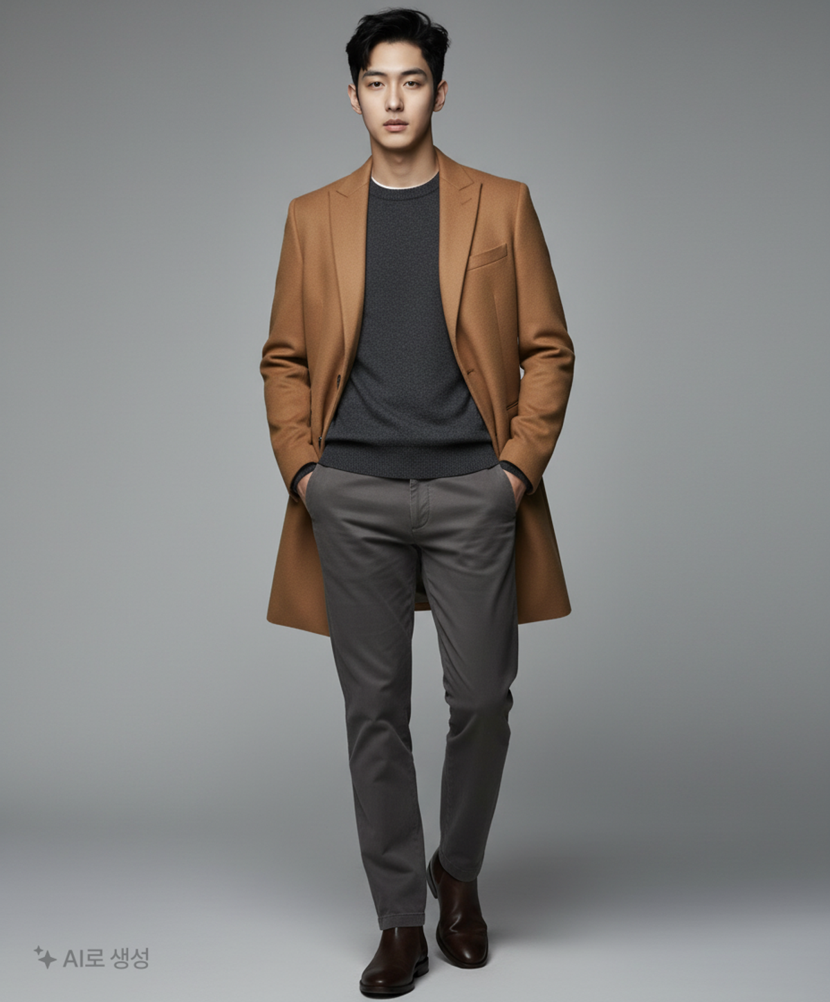 라코스테(LACOSTE) 남성 코튼 기모 스트레치 치노 팬츠 [다크네이비] 32