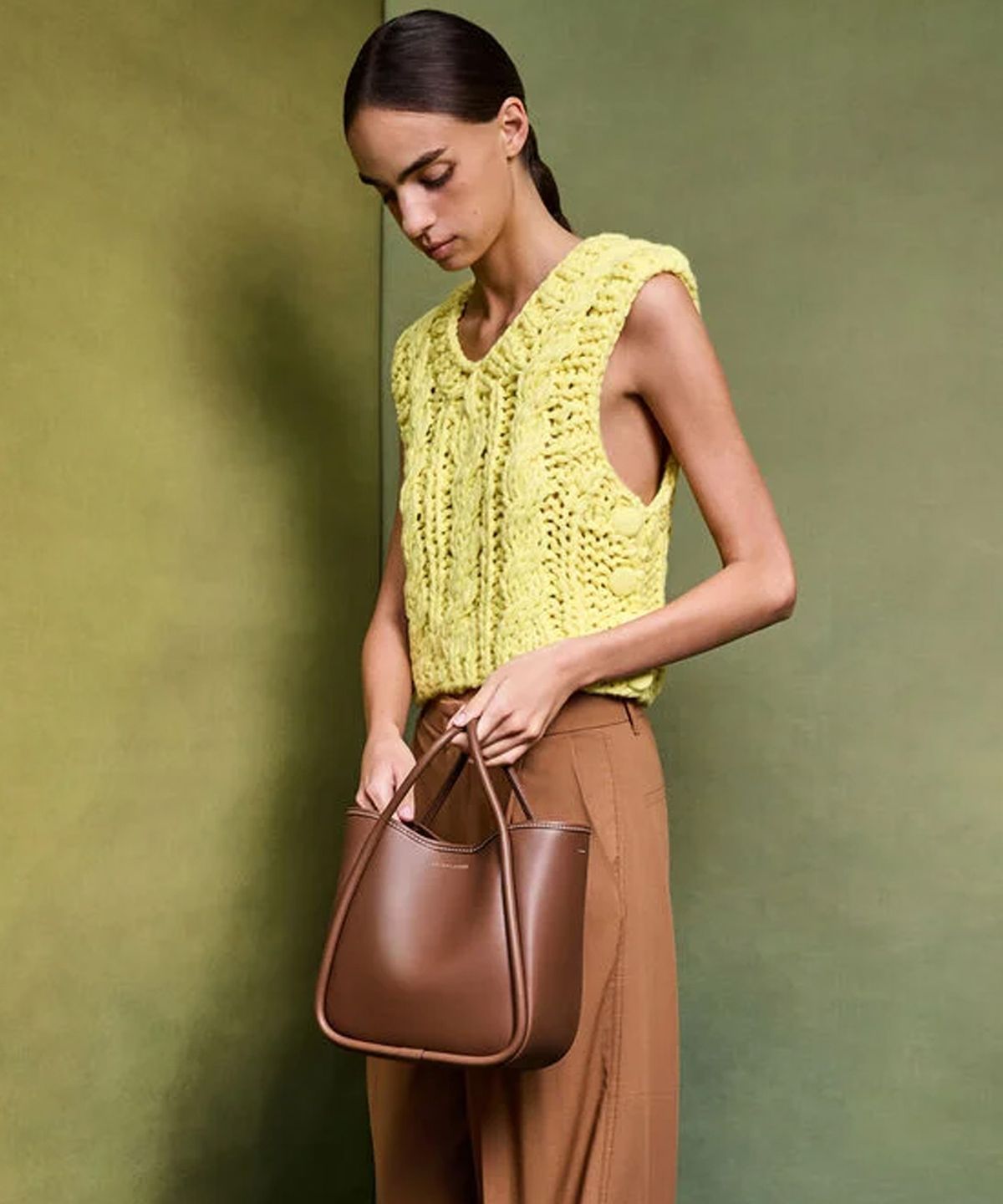 찰스앤키스(CHARLES & KEITH) 미니 라일라 튜뷸러 토트백 4colors CK2-30782647