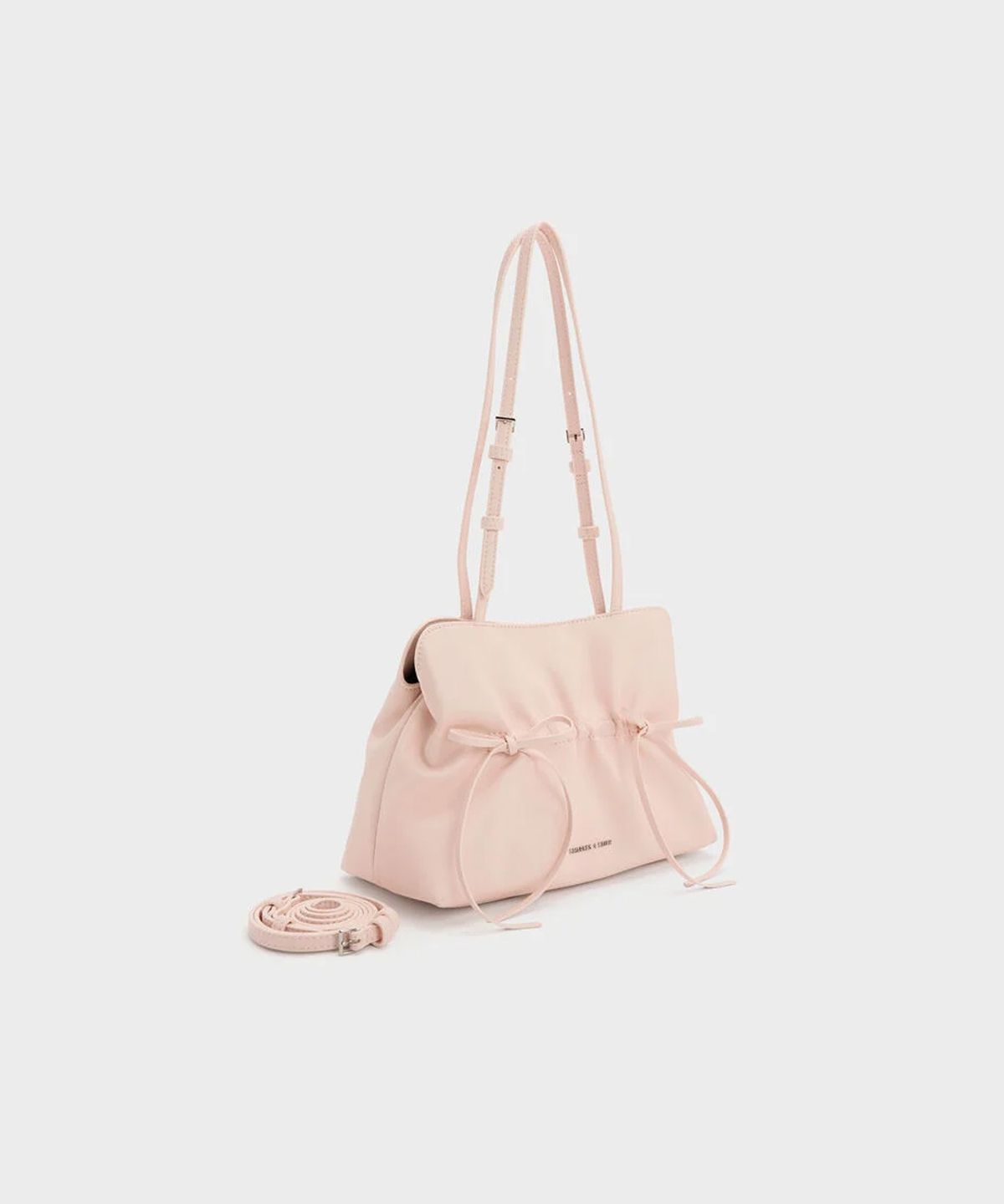 찰스앤키스(CHARLES & KEITH) 리스 셔링 보우 숄더백 2colors CK2-20151672