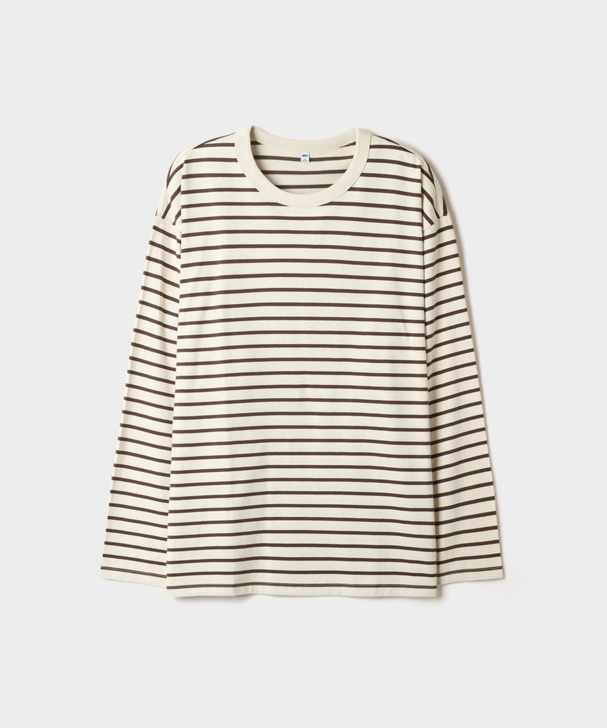 스파오(SPAO) [내추럴코튼] 루즈핏 긴팔티_SPLWG49C01