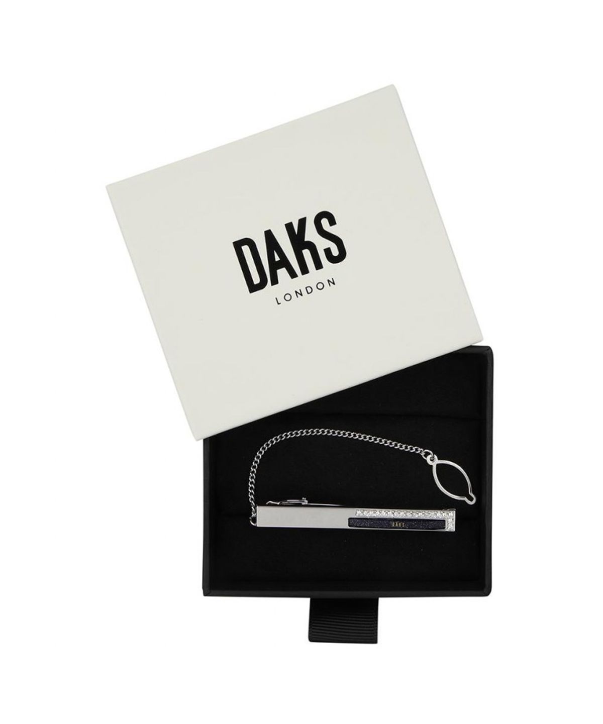 닥스셔츠(DAKS SHIRTS) 신주 백금도금 사금석 타이핀 실버_DMF1ACTP315S1