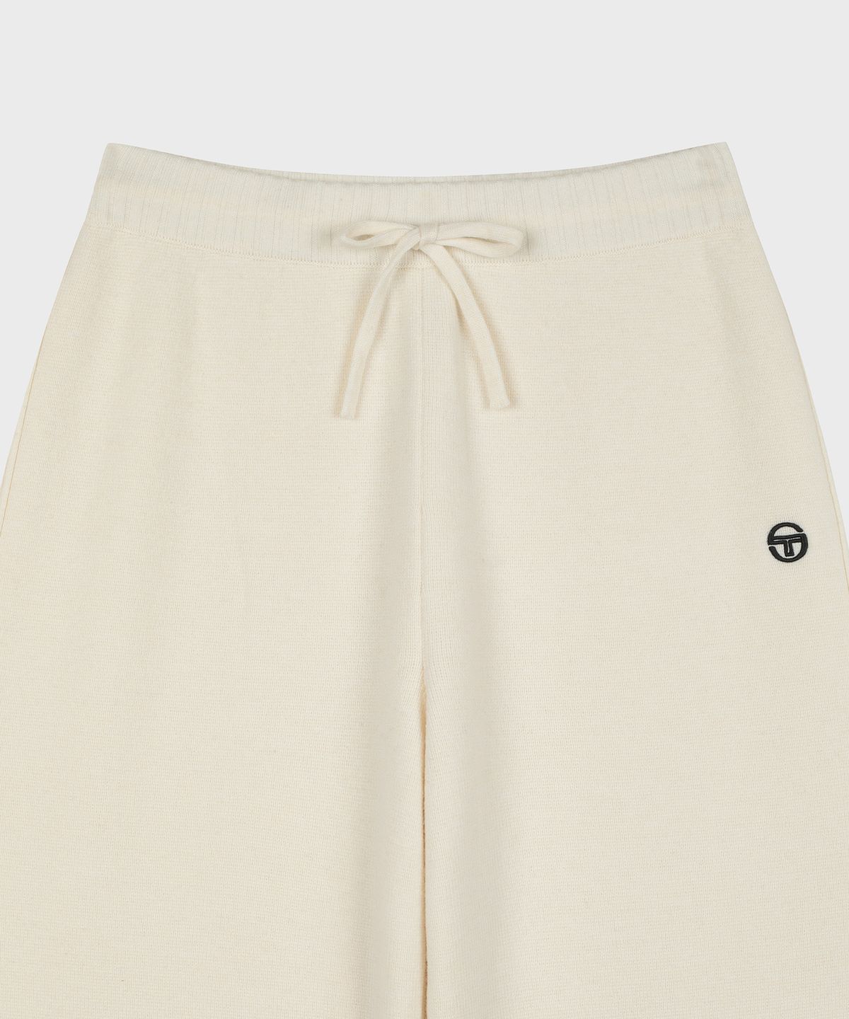 세르지오 타키니(SERGIO TACCHINI) W 울캐시 니트 와이드핏 팬츠 (Ivory)
